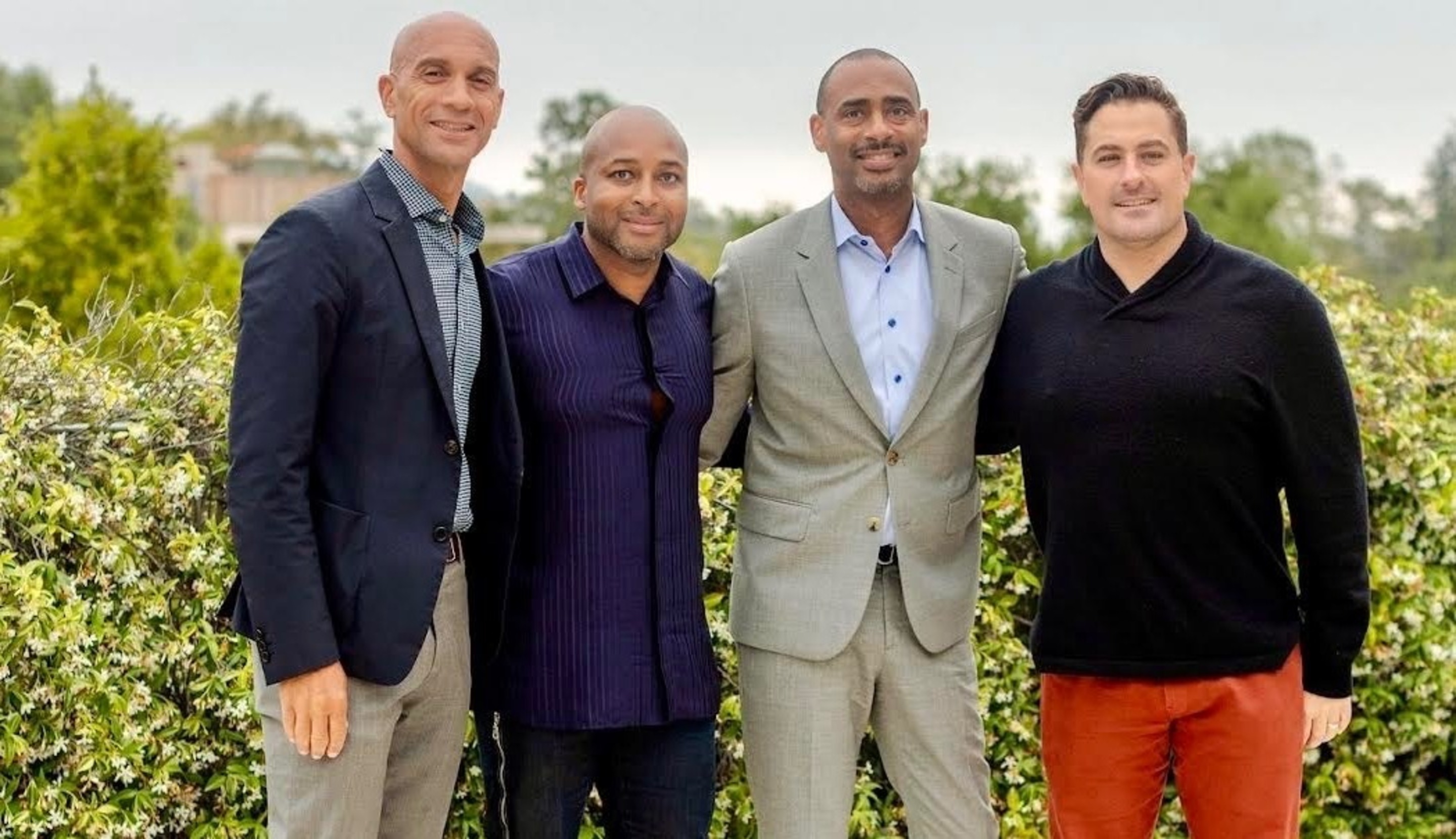 Left to right: MaC VC's Adrian Fenty, Marlon Nichols, Charles King, Mike Palank in 2024.