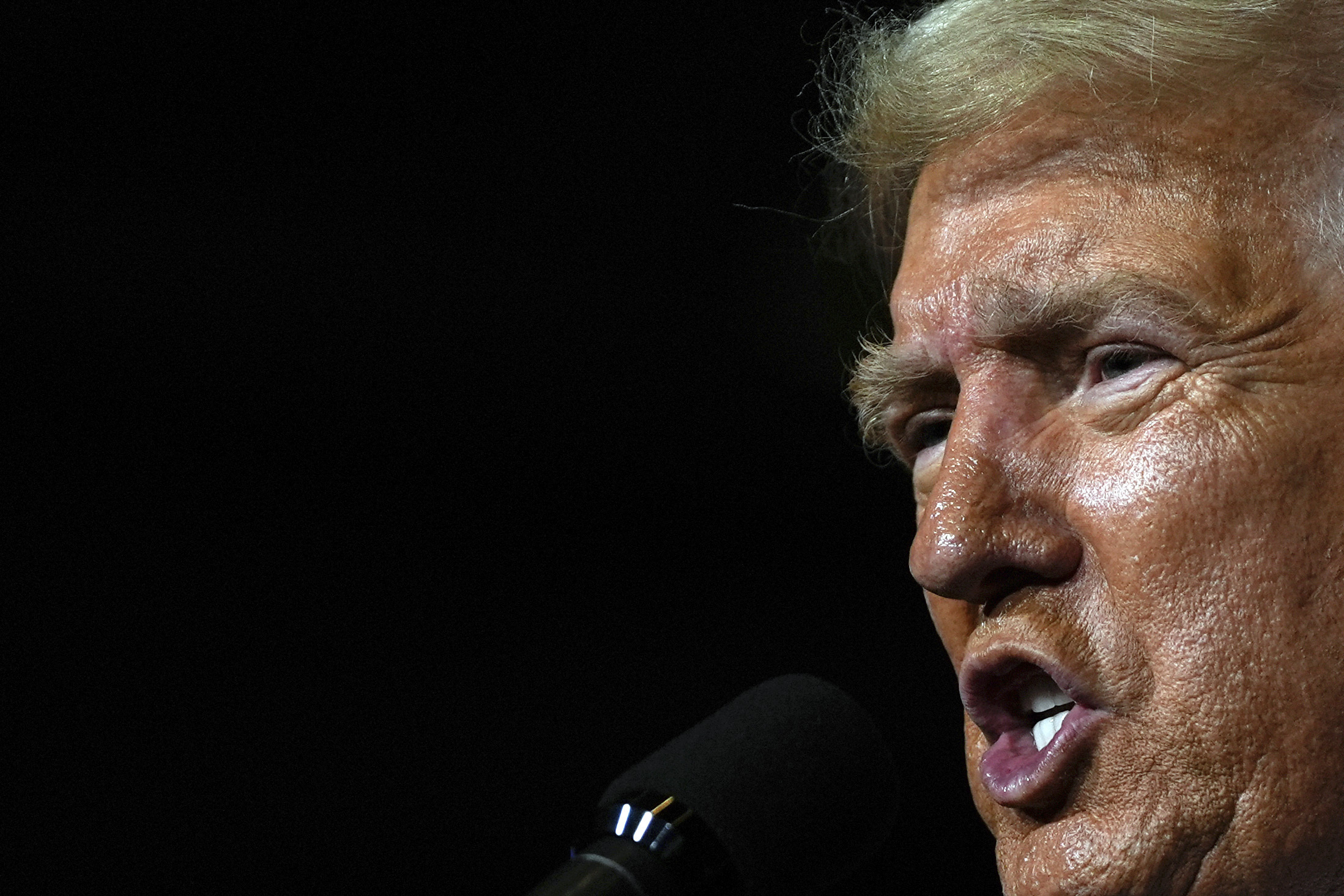 Donald Trump closeup