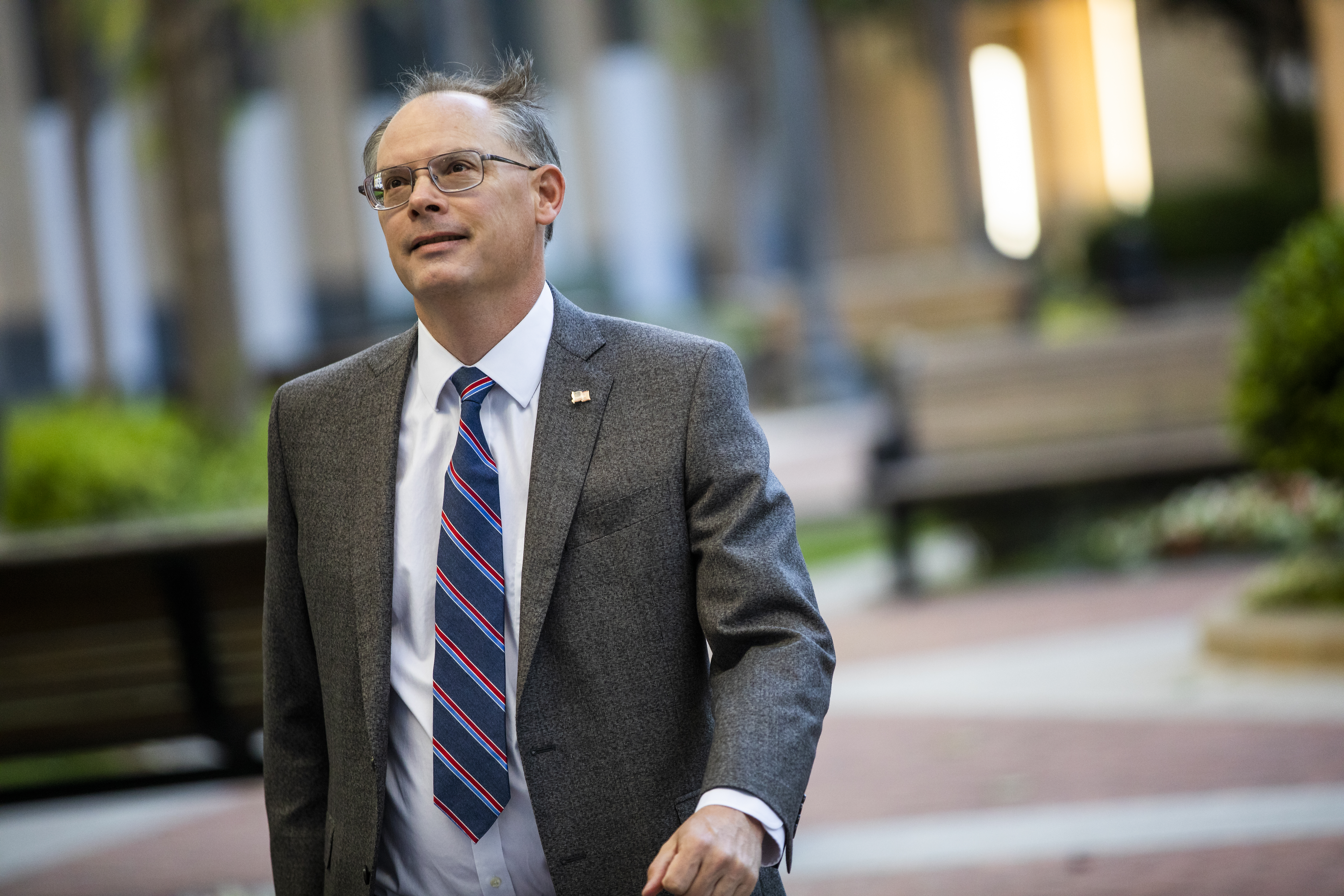 Epic Games CEO Tim Sweeney at the U.S. District Court on May 20, 2021 in Oakland, California. (Photo: Philip Pacheco/Getty Images)