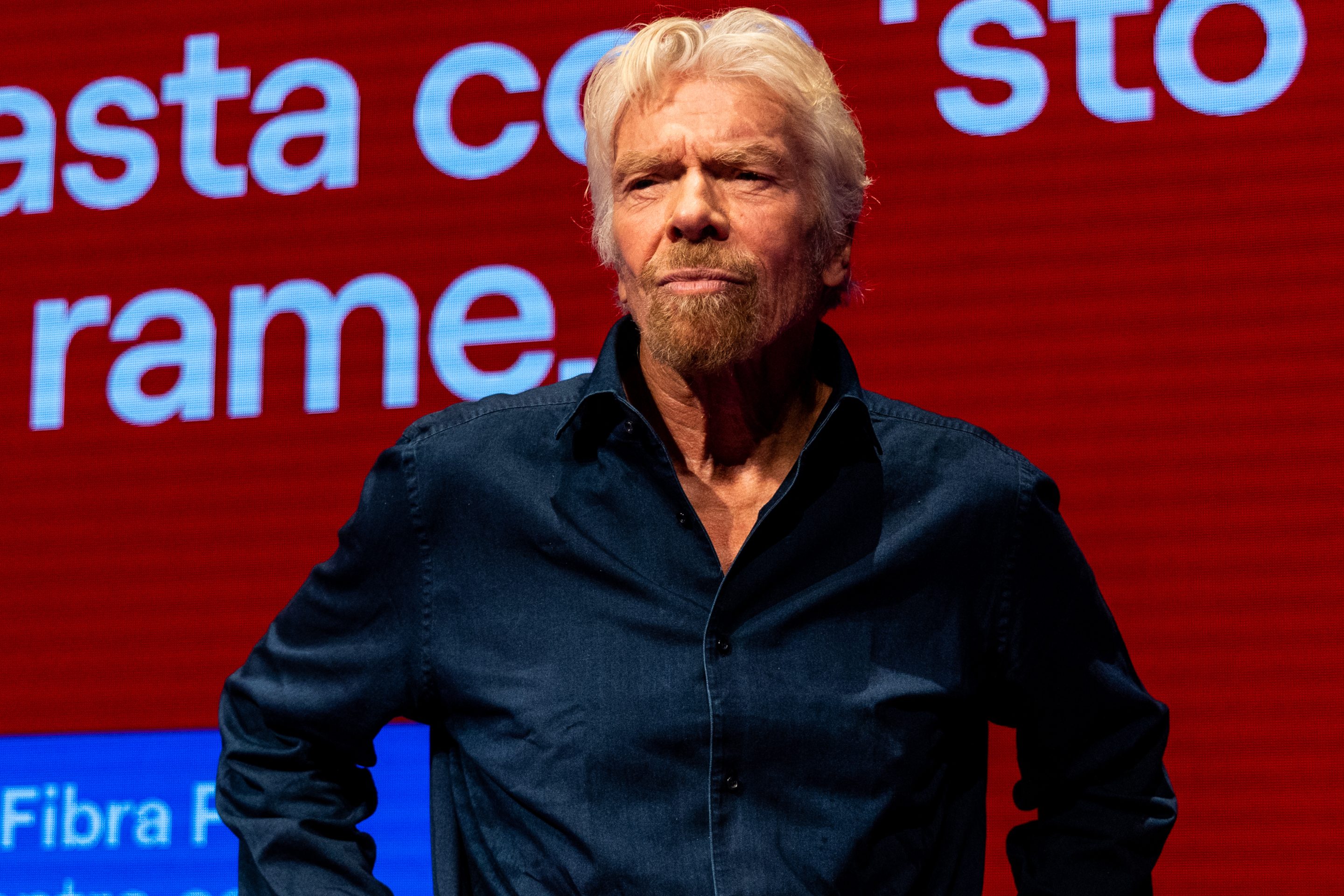 Richard Branson doesn't like gossip.