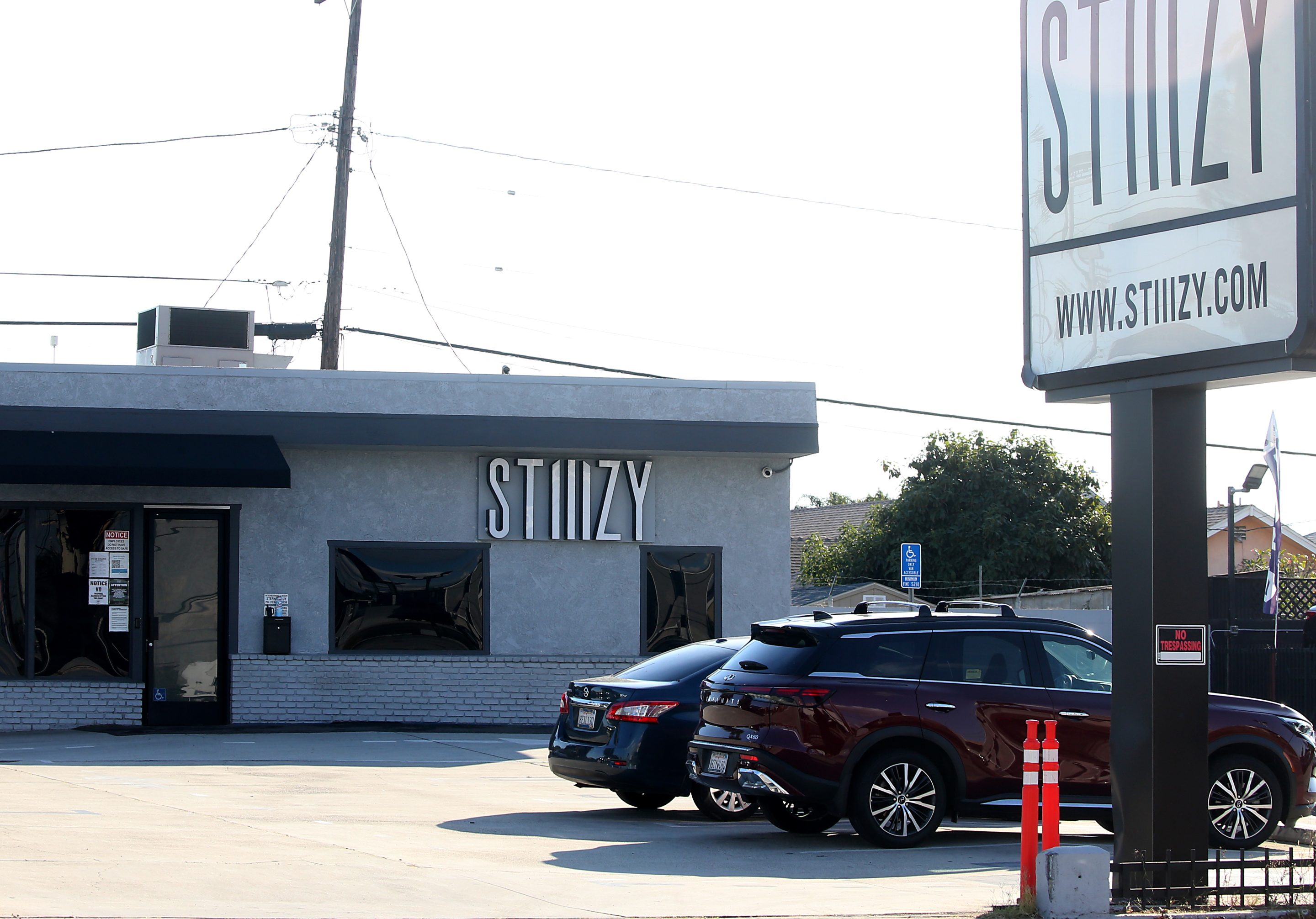 A marijuana dispensary at 1026 W. Pacific Coast Highway in Wilmington, Los Angeles. 