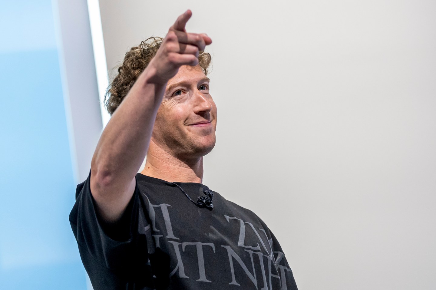 Meta CEO Mark Zuckerberg onstage at the company's annual connect developer conference.
