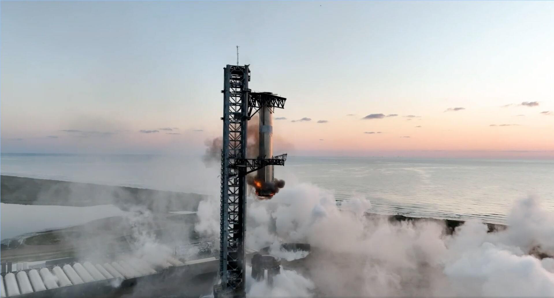 SpaceX successfully launched the latest test flight (5th) of Starship and for the first time.