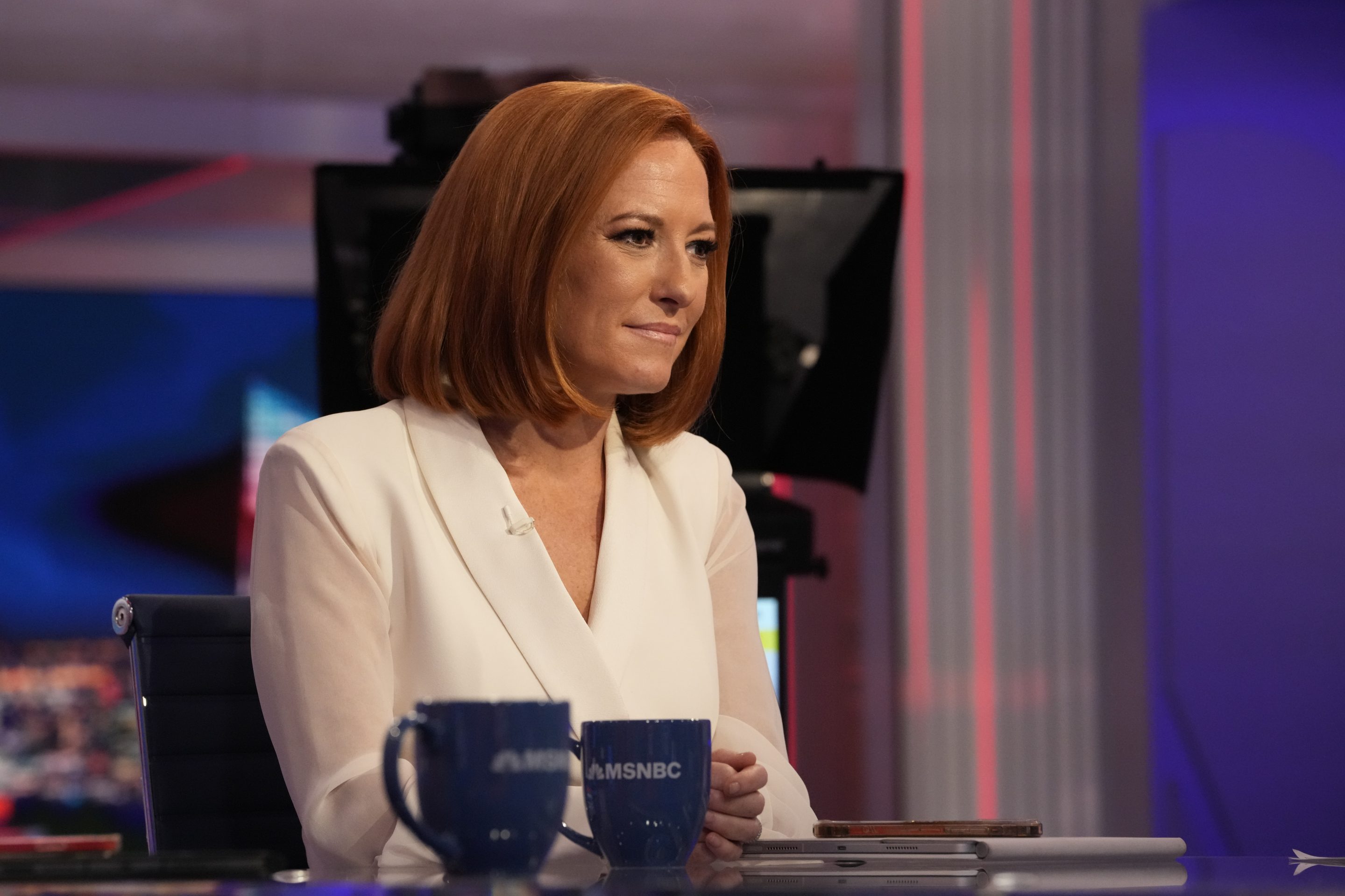 MSNBC - ELECTION COVERAGE -- 2022 Midterms Election Coverage -- Pictured: (l-r) in Studio 3A at Rockefeller Center on Tuesday, November 8, 2022 -- (Photo by: Virginia Sherwood/MSNBC)
