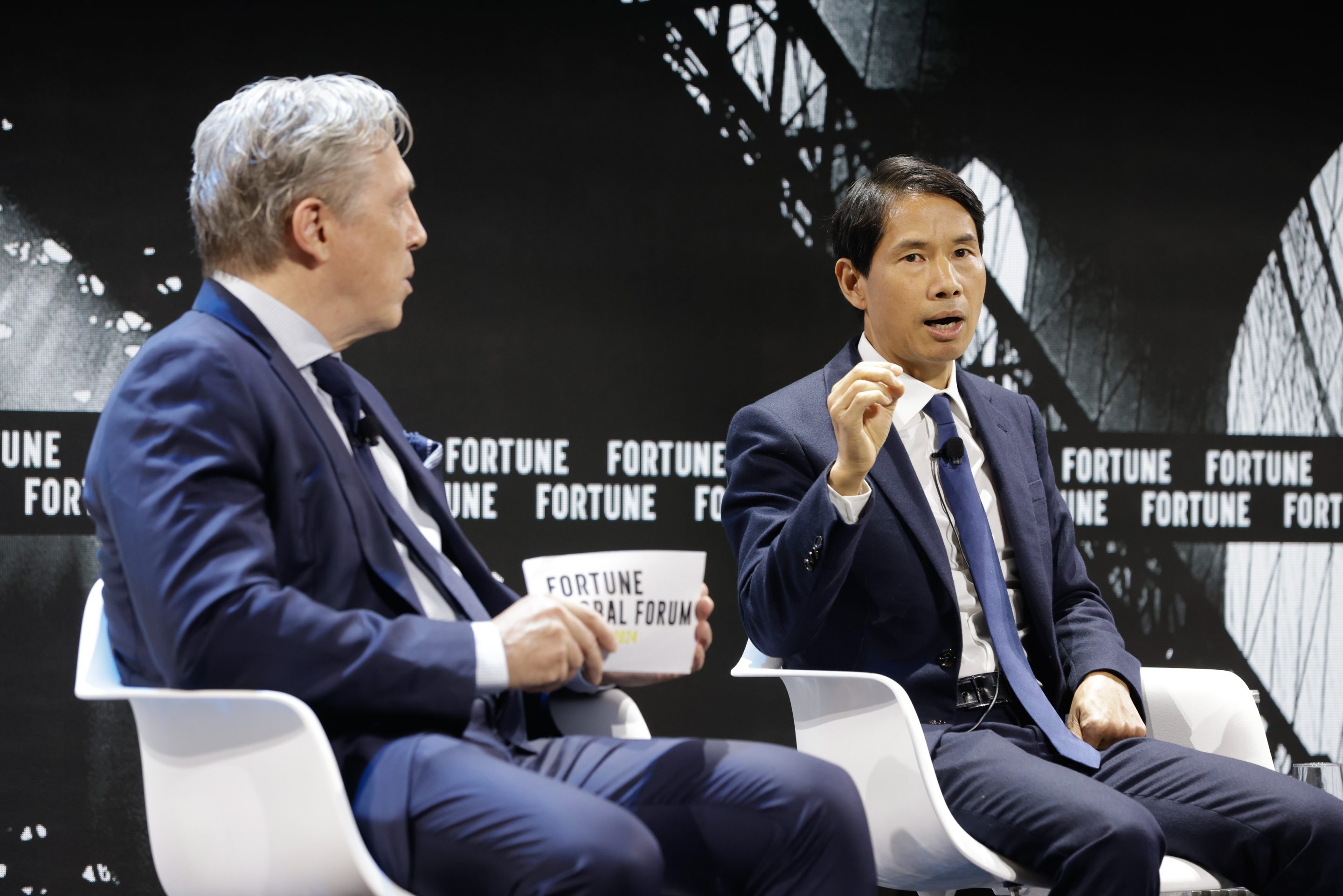 Dr. Fred Hu, founder, chairman and CEO, Primavera Capital Group, joins a panel on China's economic outlook at the Fortune Global Forum on Monday.