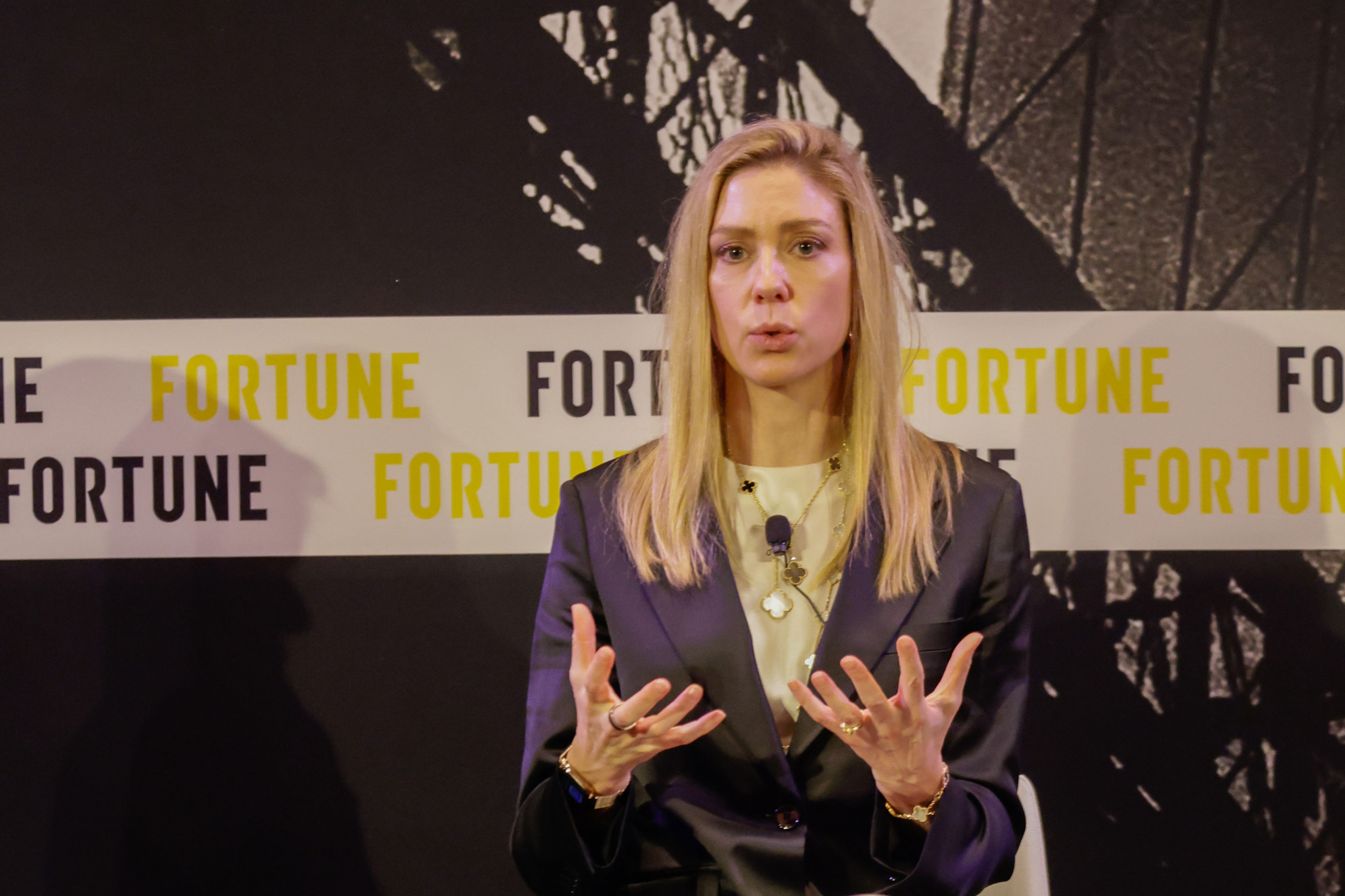 Isabelle Freidheim, founder of Athena Capital, at Fortune Global Forum on Monday.
