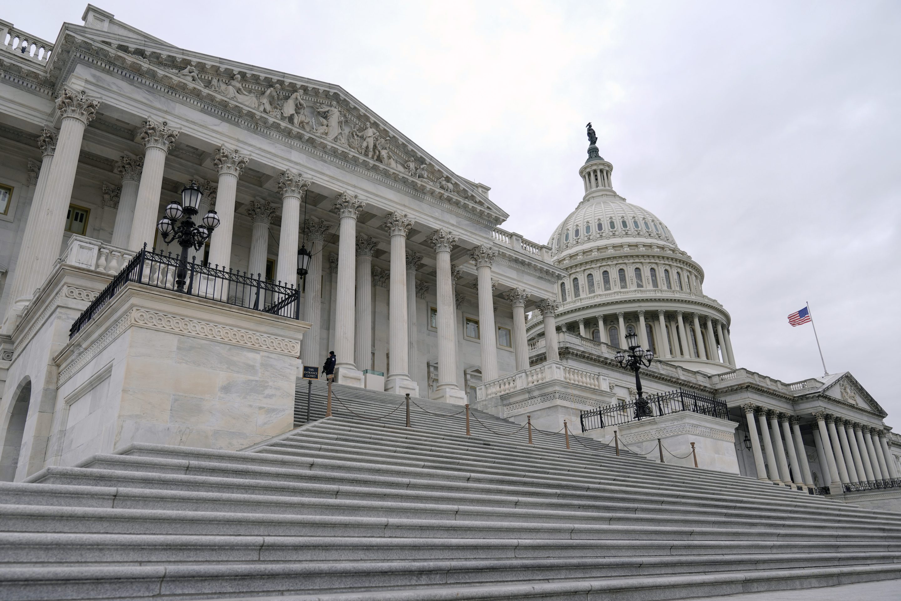The U.S. Capitol, including the House of Representatives, left, are seen on Nov. 14, 2024, in Washington.