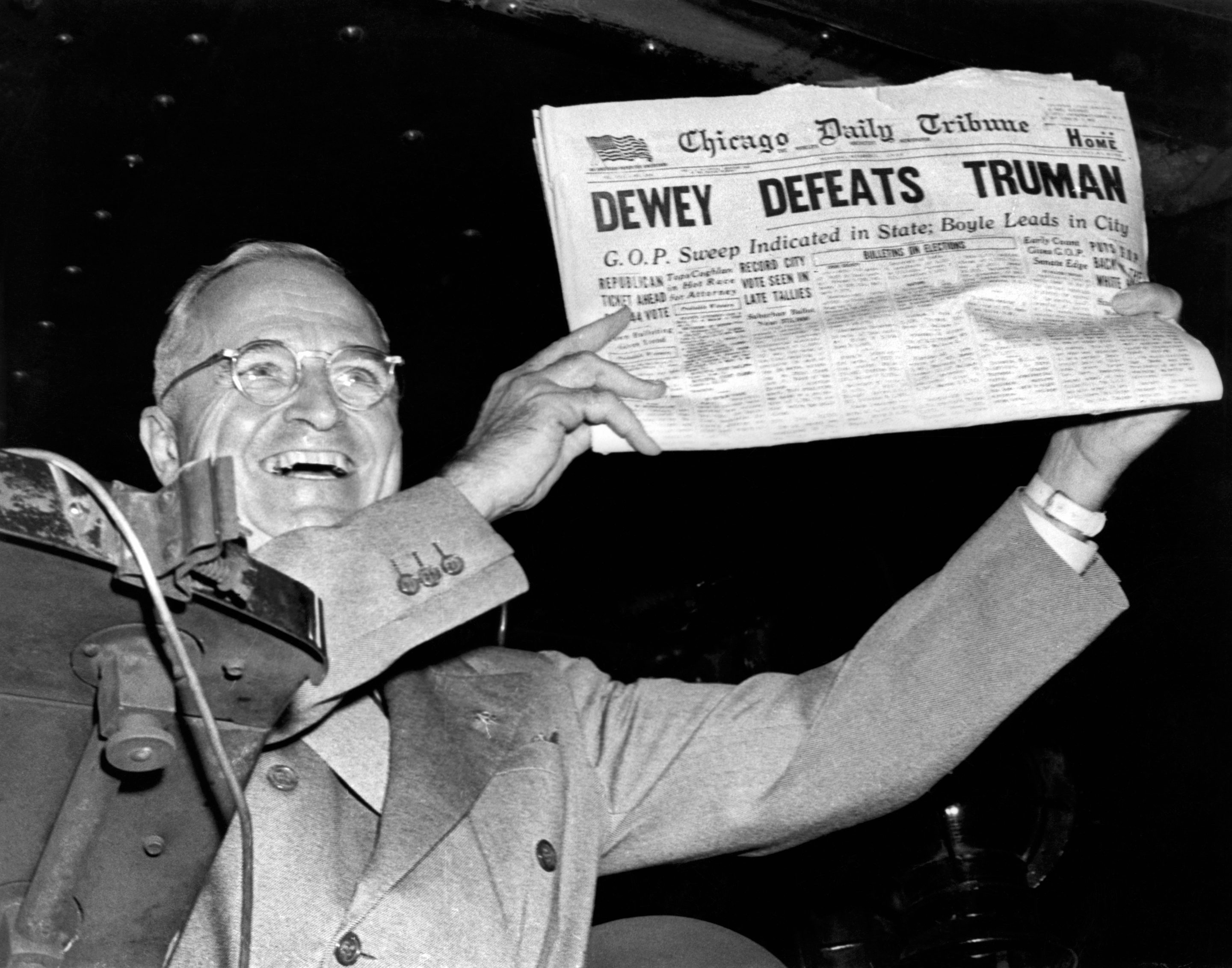 Harry Truman in 1948.