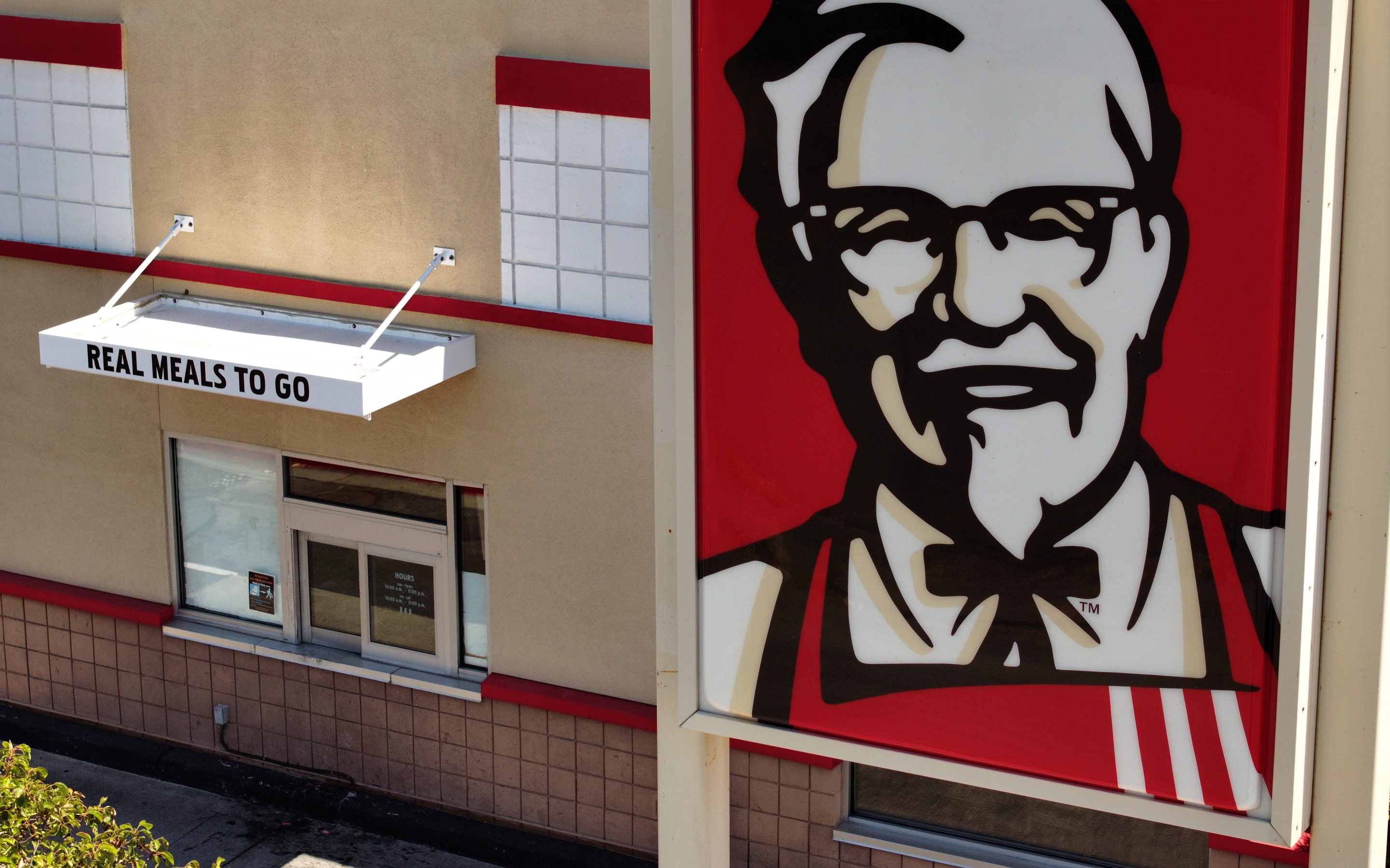 KFC is in a chicken beef with Church's.