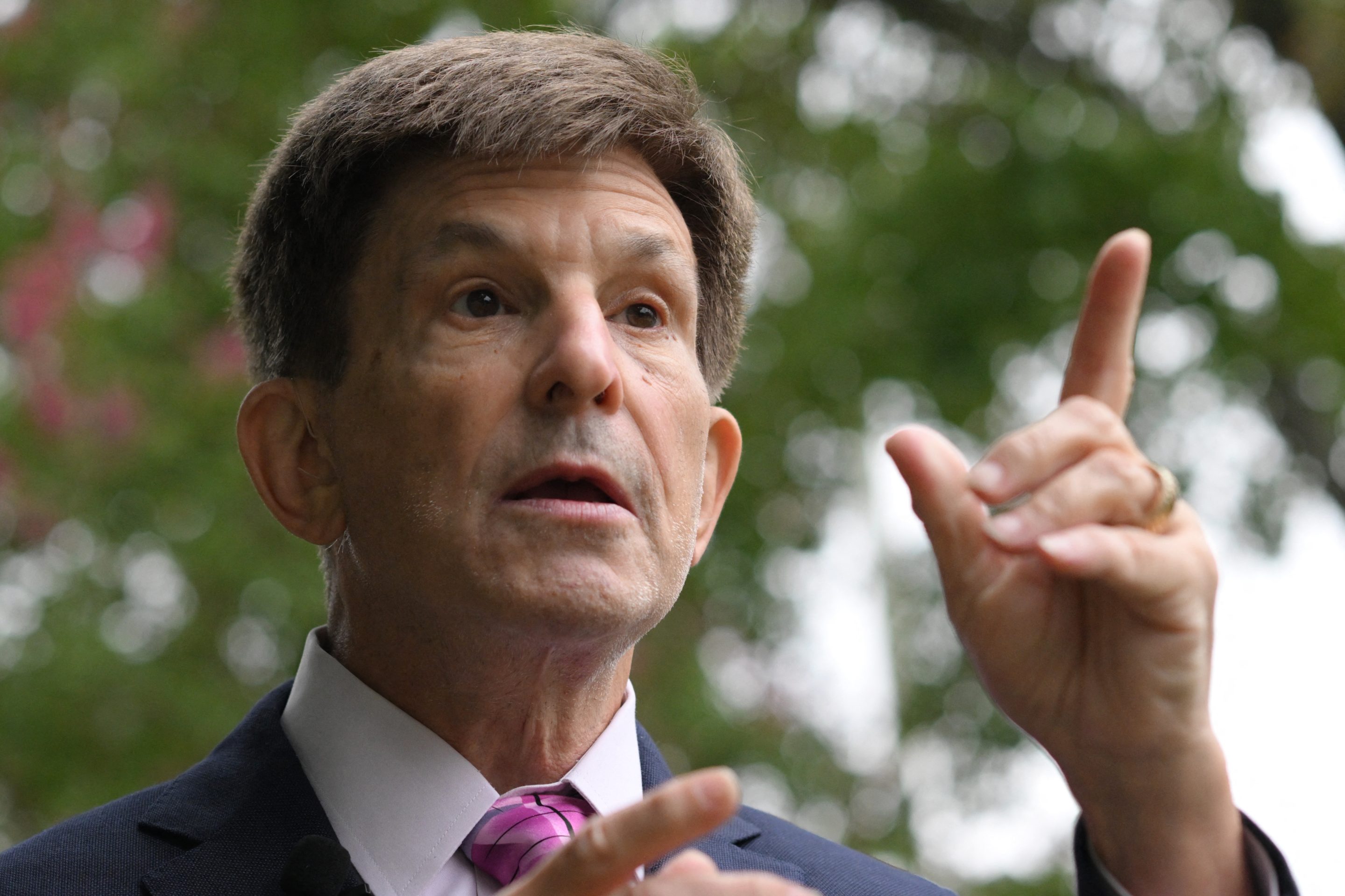 Historian and American University professor Allan Lichtman in September.