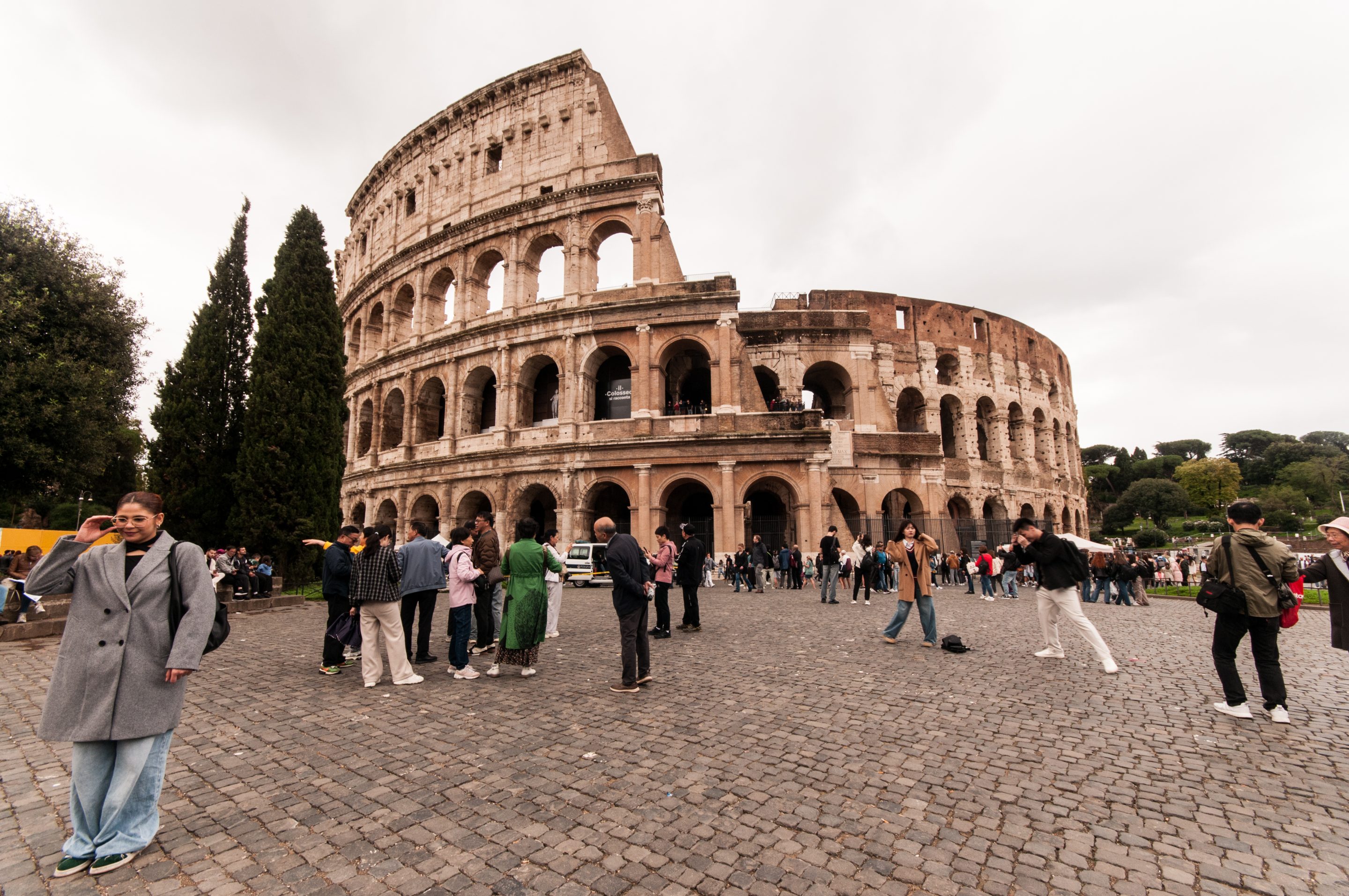 An Airbnb promotion at the Colosseum in Rome has upset locals. 
