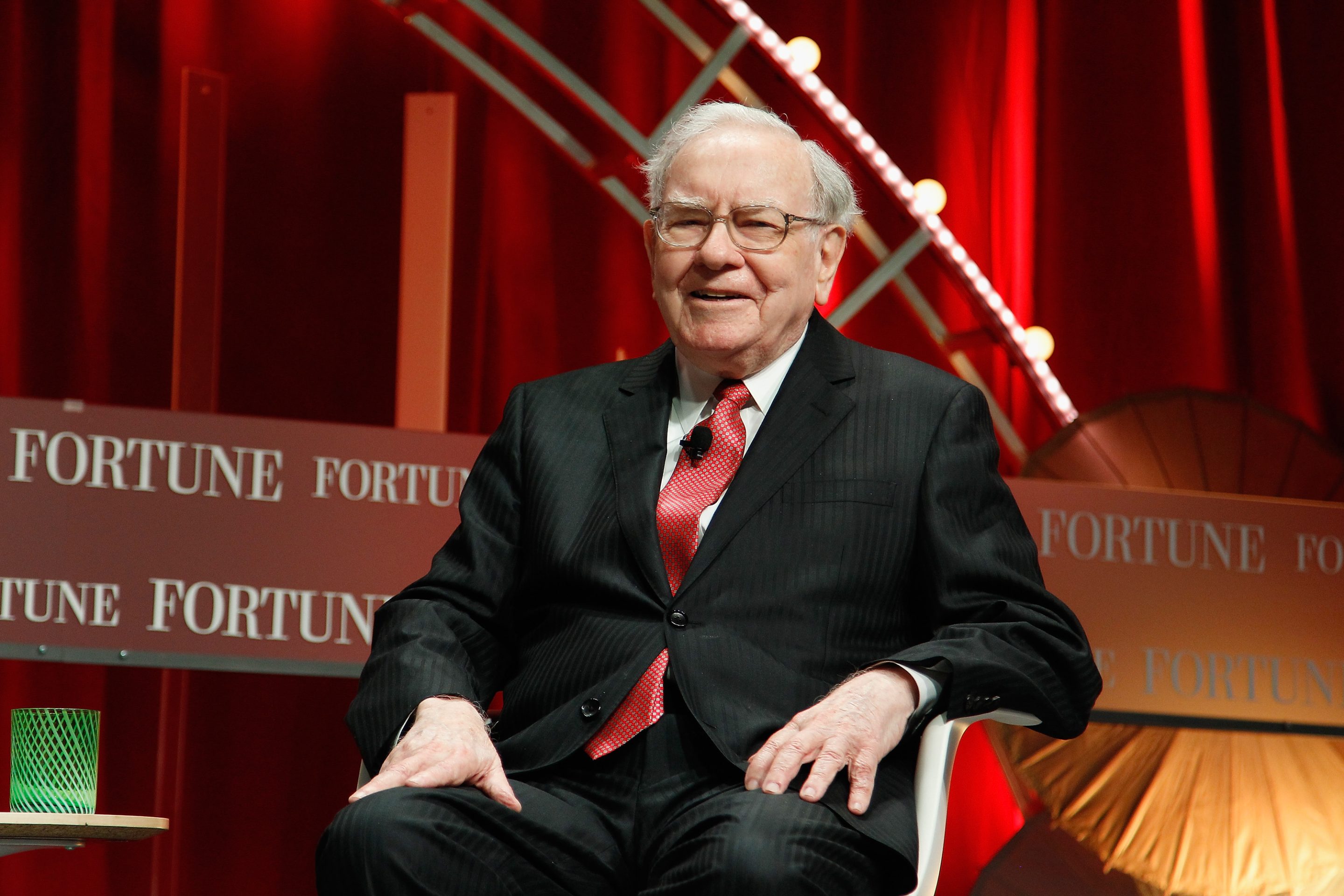 Warren Buffett at a Fortune conference in 2015.