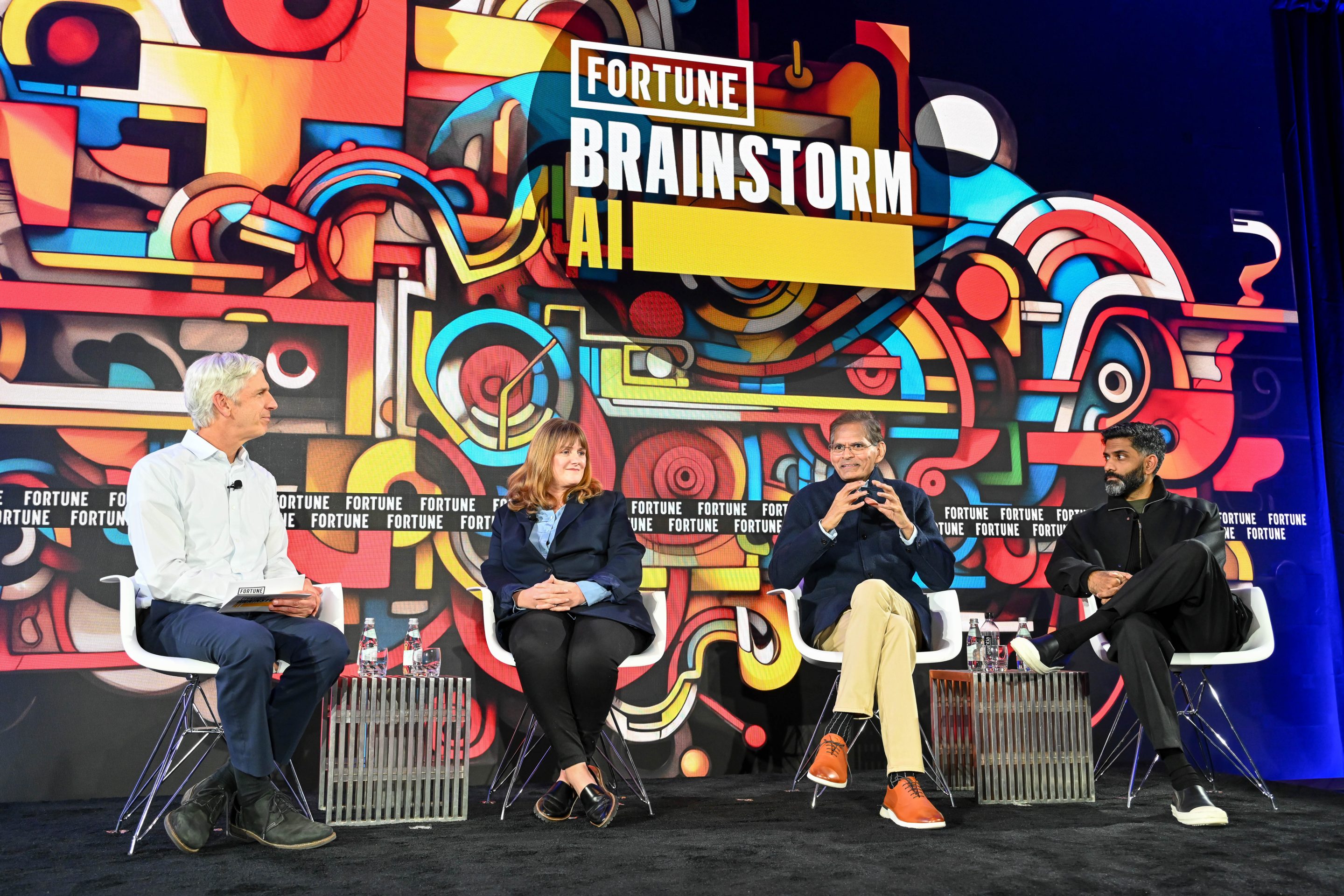 Panel at Fortune Brainstorm AI 2024.