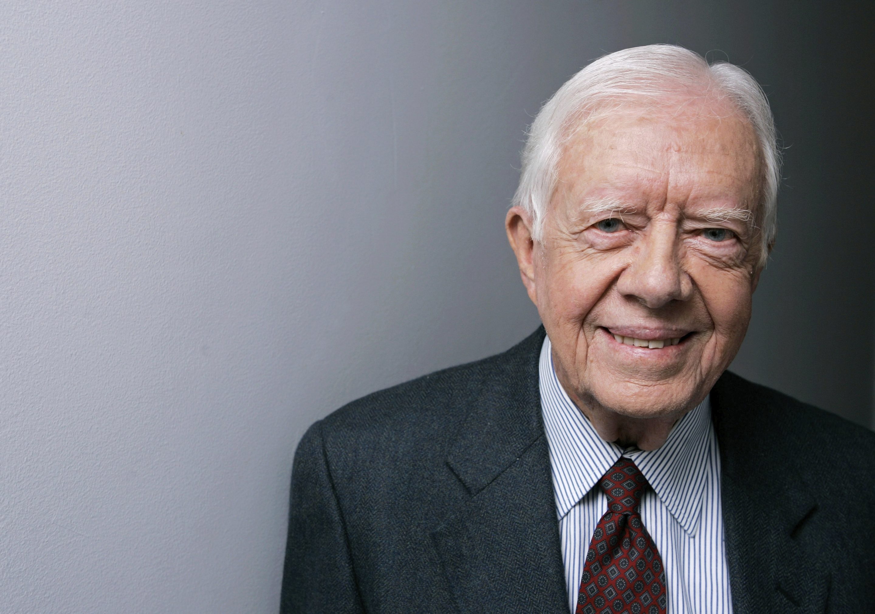 Jimmy Carter died on Sunday at his home in the small town of Plains, Georgia.