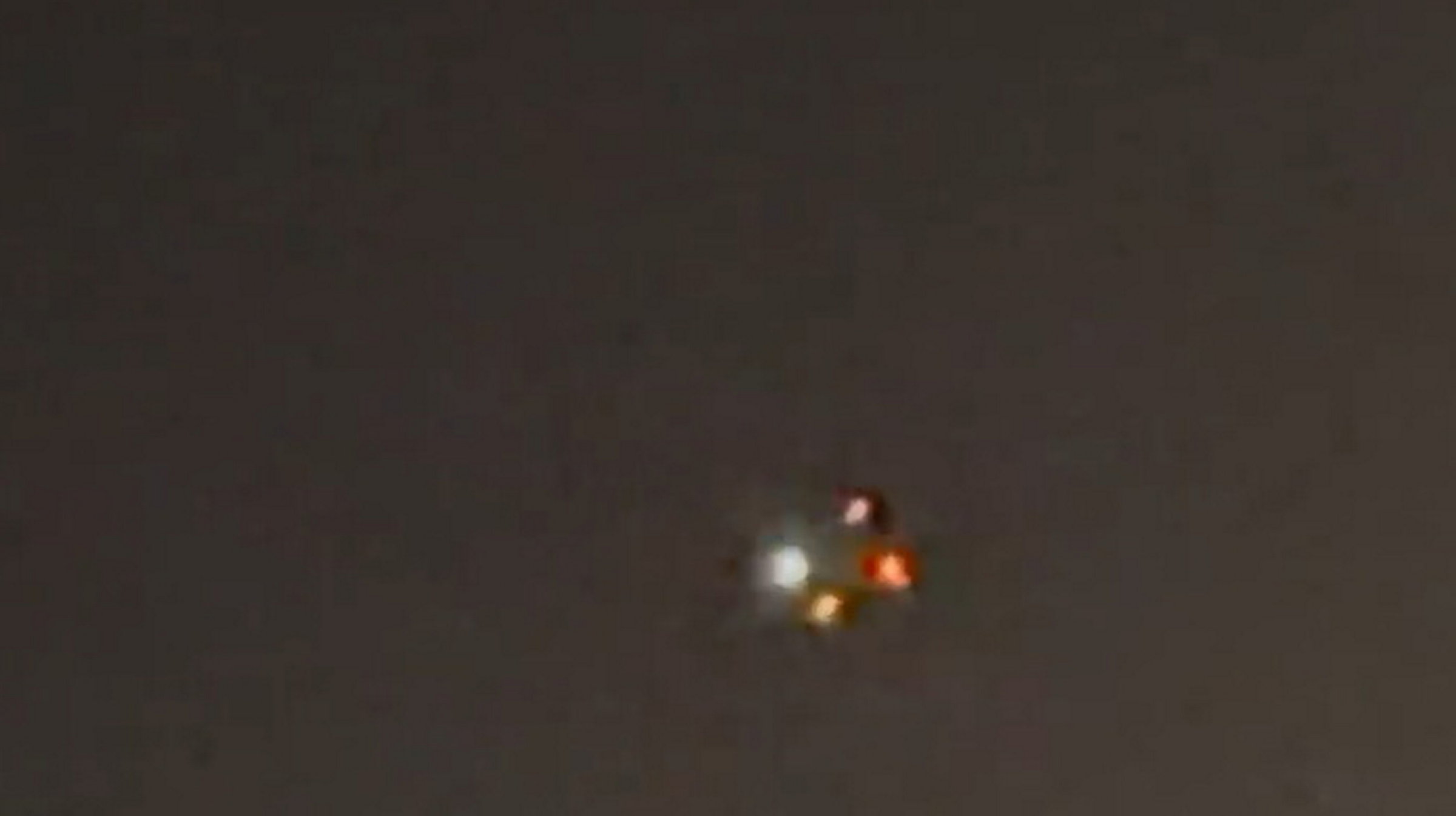 Drone is seen over Ridge, in Suffolk County, New York