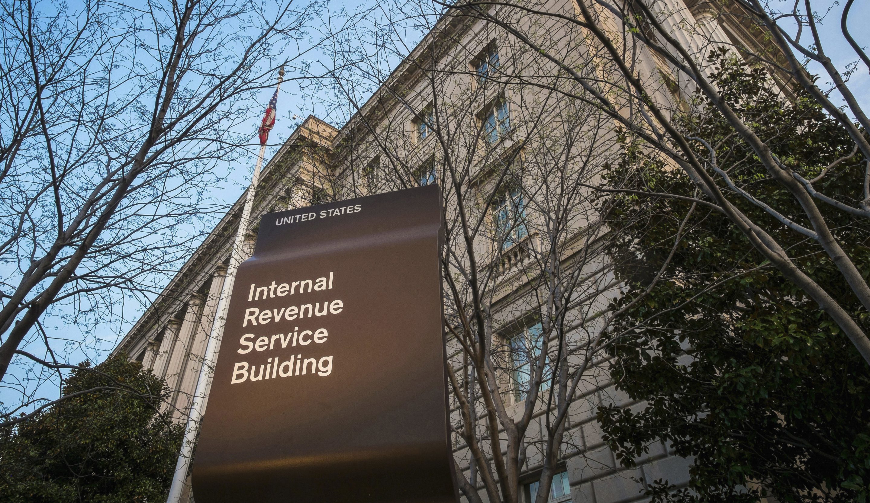 Internal Revenue Service (IRS) headquarters building in Washington.