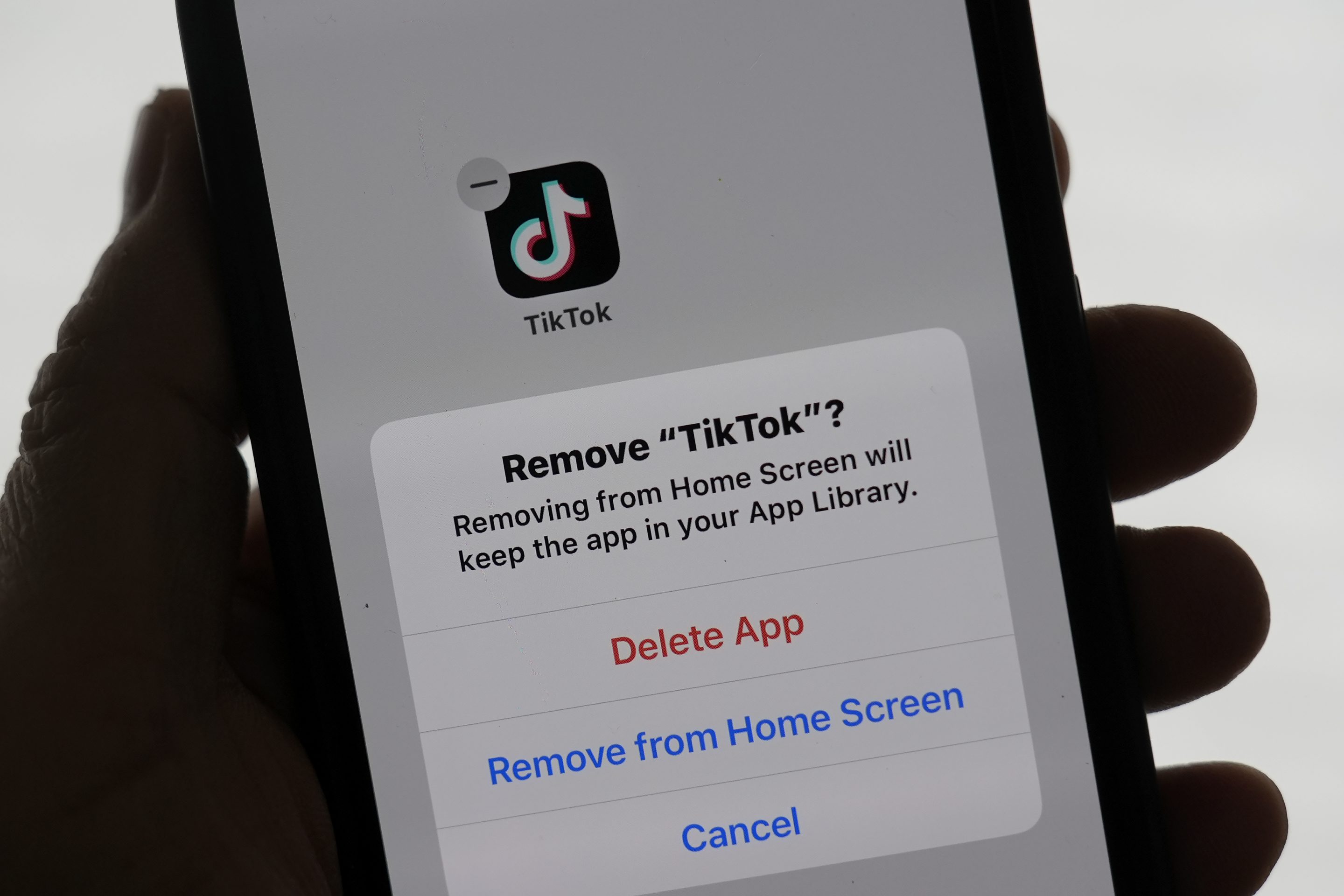 A law that prohibits mobile app stores and internet hosting services from distributing TikTok to U.S. users takes effect on Sunday.