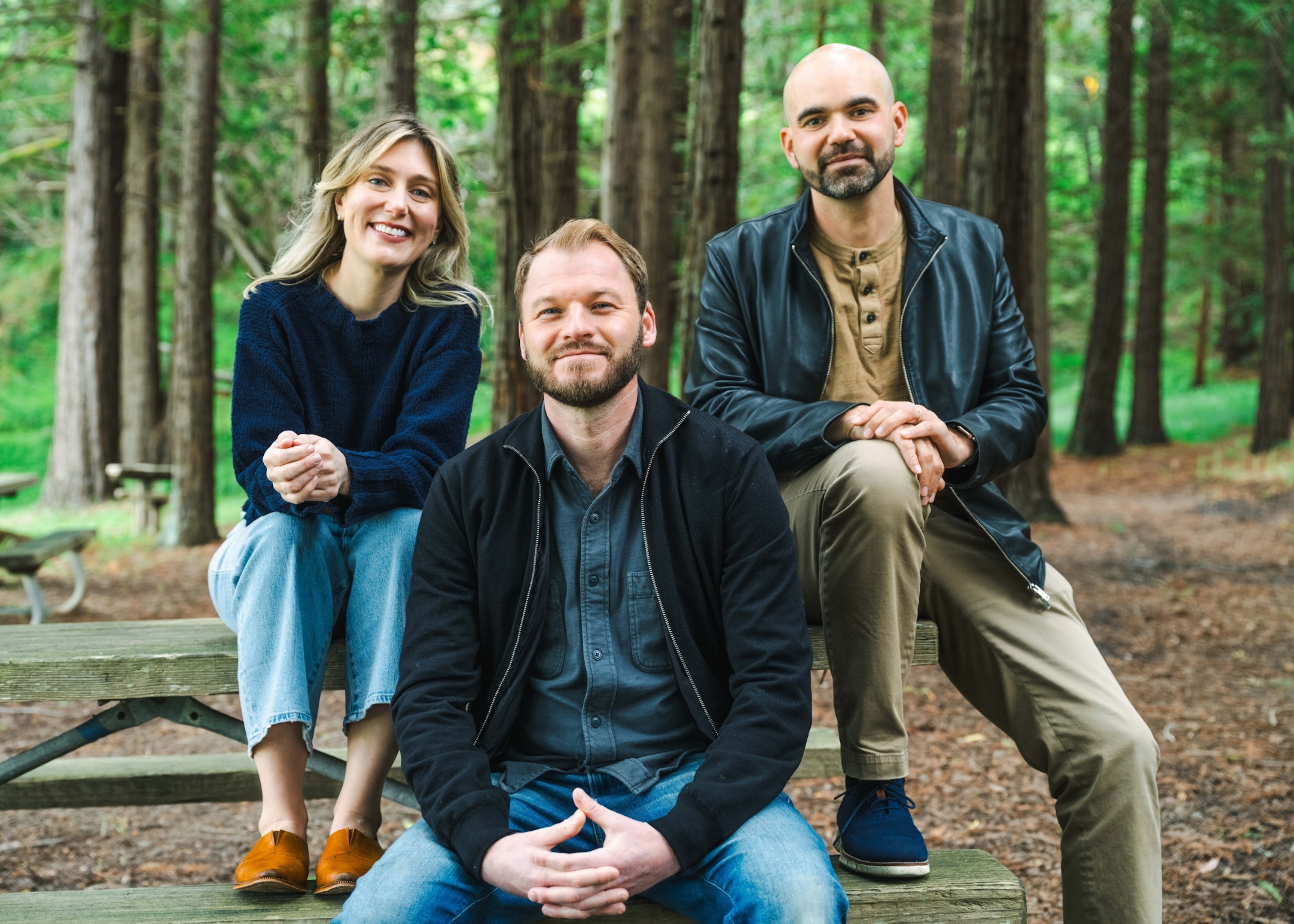 Created by Humans emerged from Beta on Jan. 14. It founders include Jen Singerman (left), Trip Adler (center) and Edward Igushev (right).