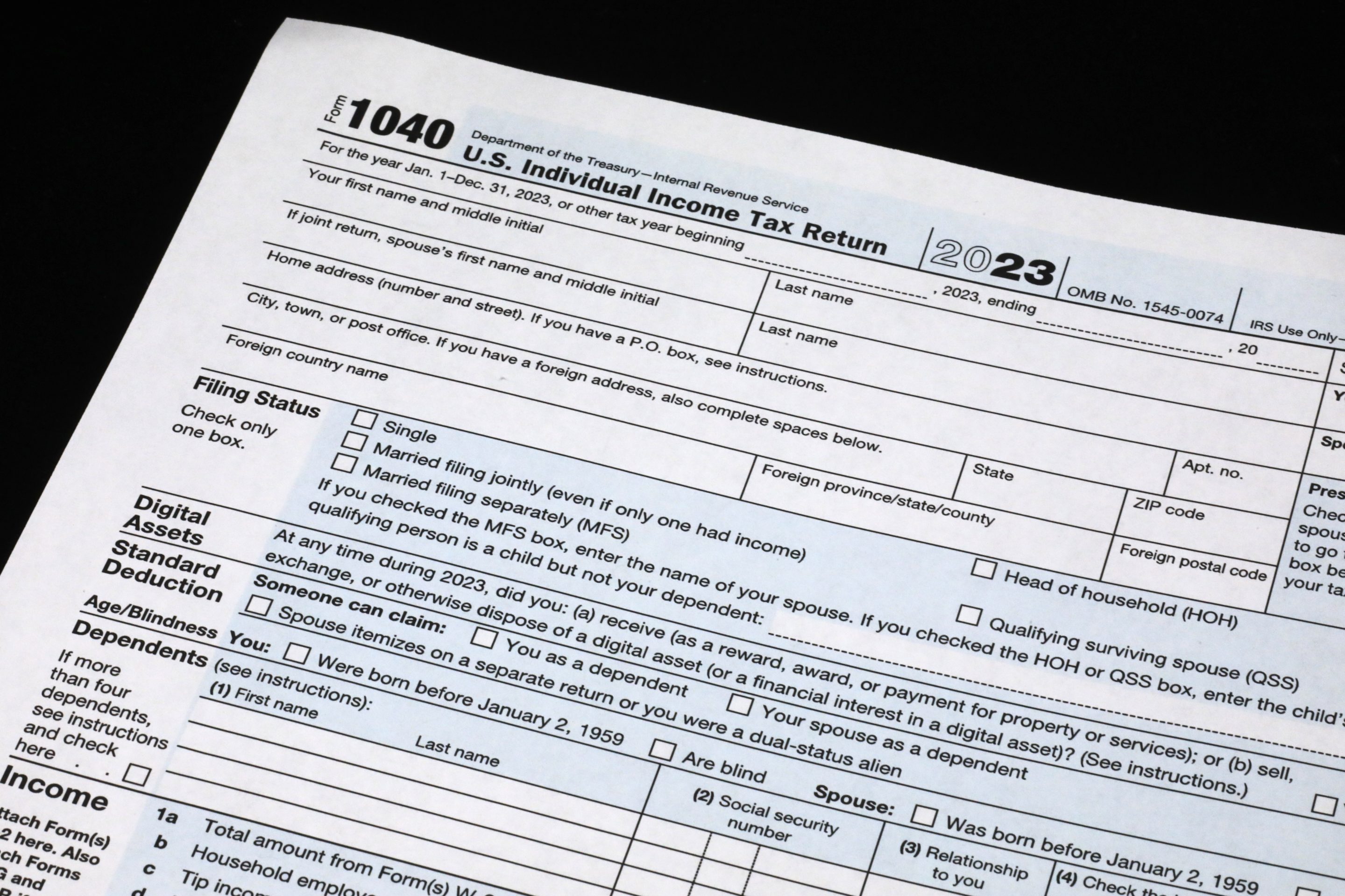 Tax season for 2024 is underway