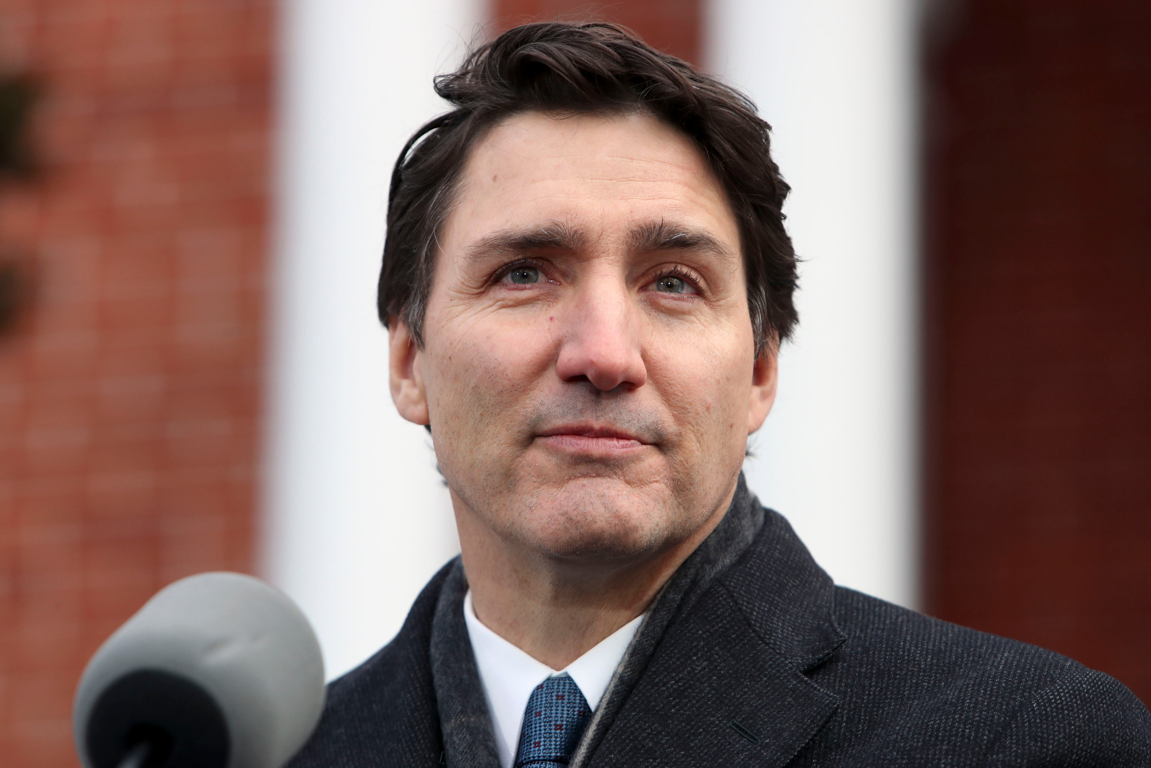 Justin Trudeau, Canada's prime minister, during a news conference at Rideau Cottage in Ottawa, Ontario, Canada, on Jan. 6, 2025.