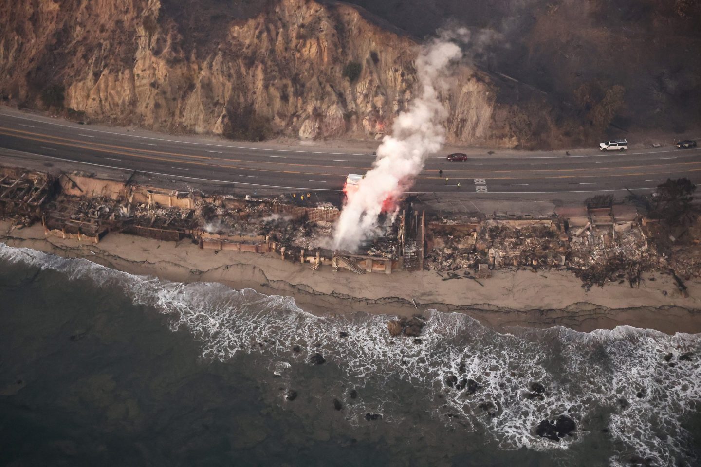 An investor who spent $27 million on a mansion that burned down on ‘Billionaire’s Beach’ only expects $3 million from insurance