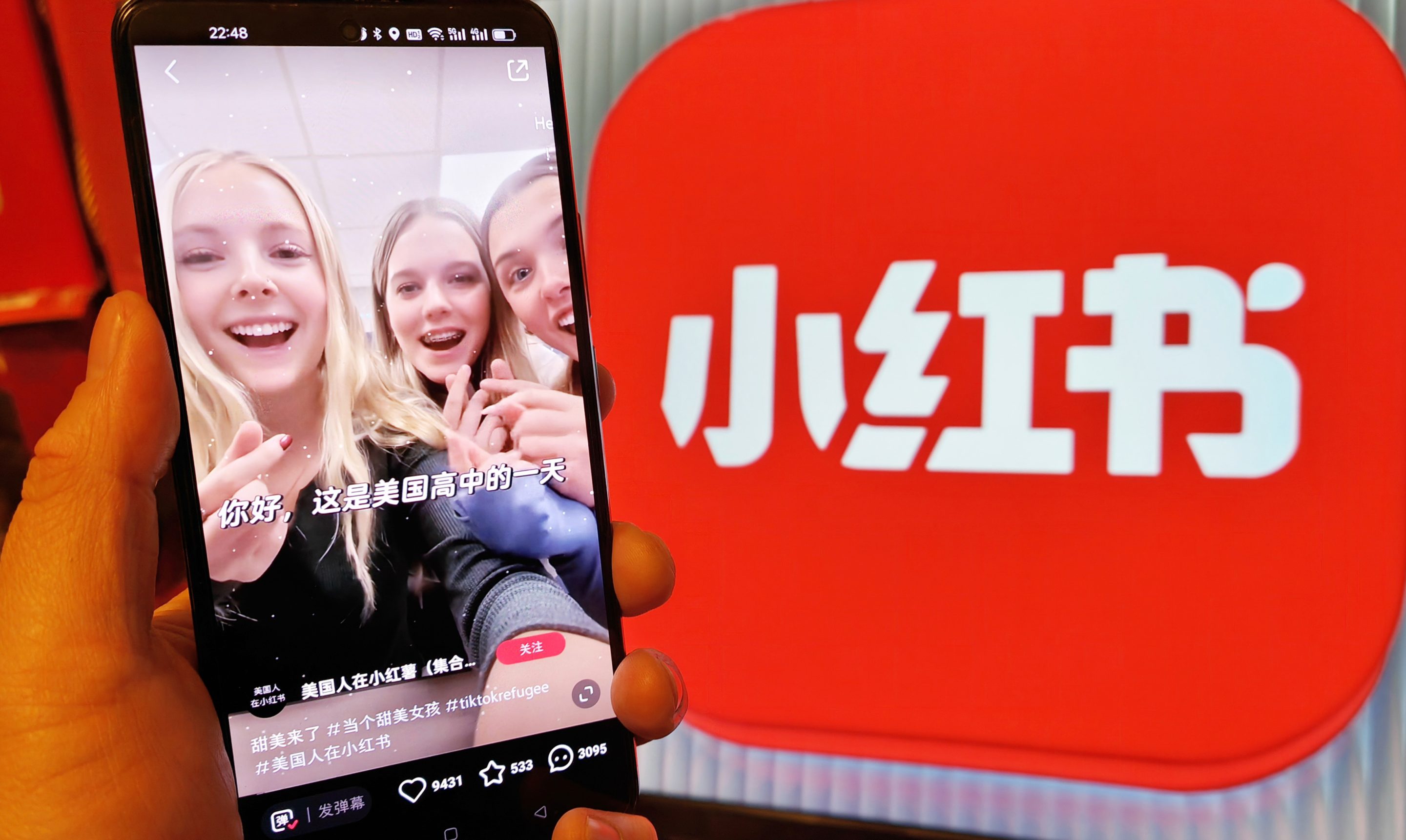 TikTok refugees are flocking to RedNote and learning Mandarin.