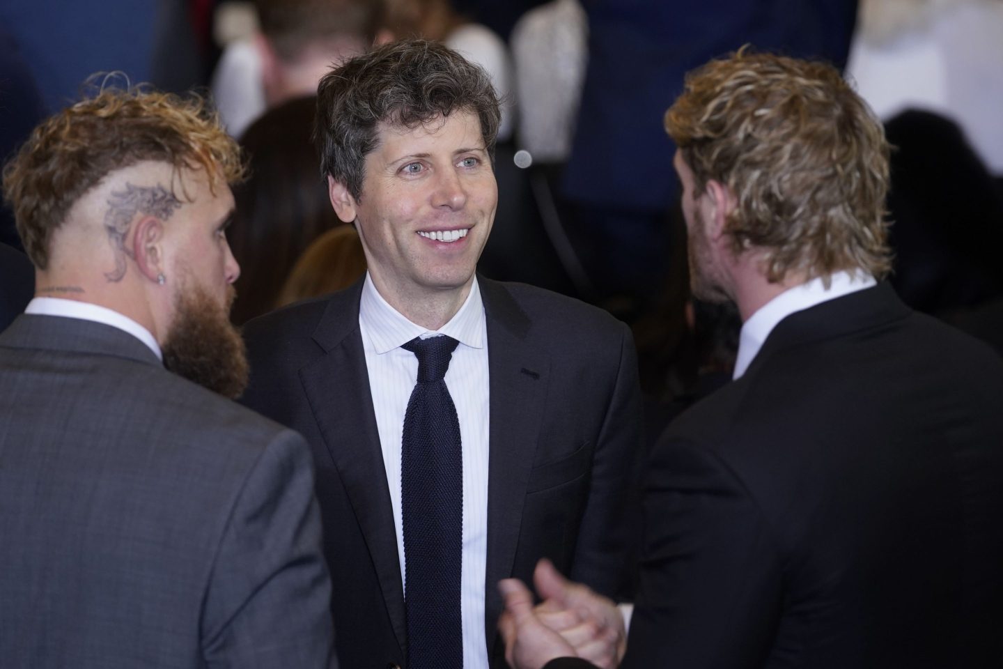 Sam Altman in suit and tie