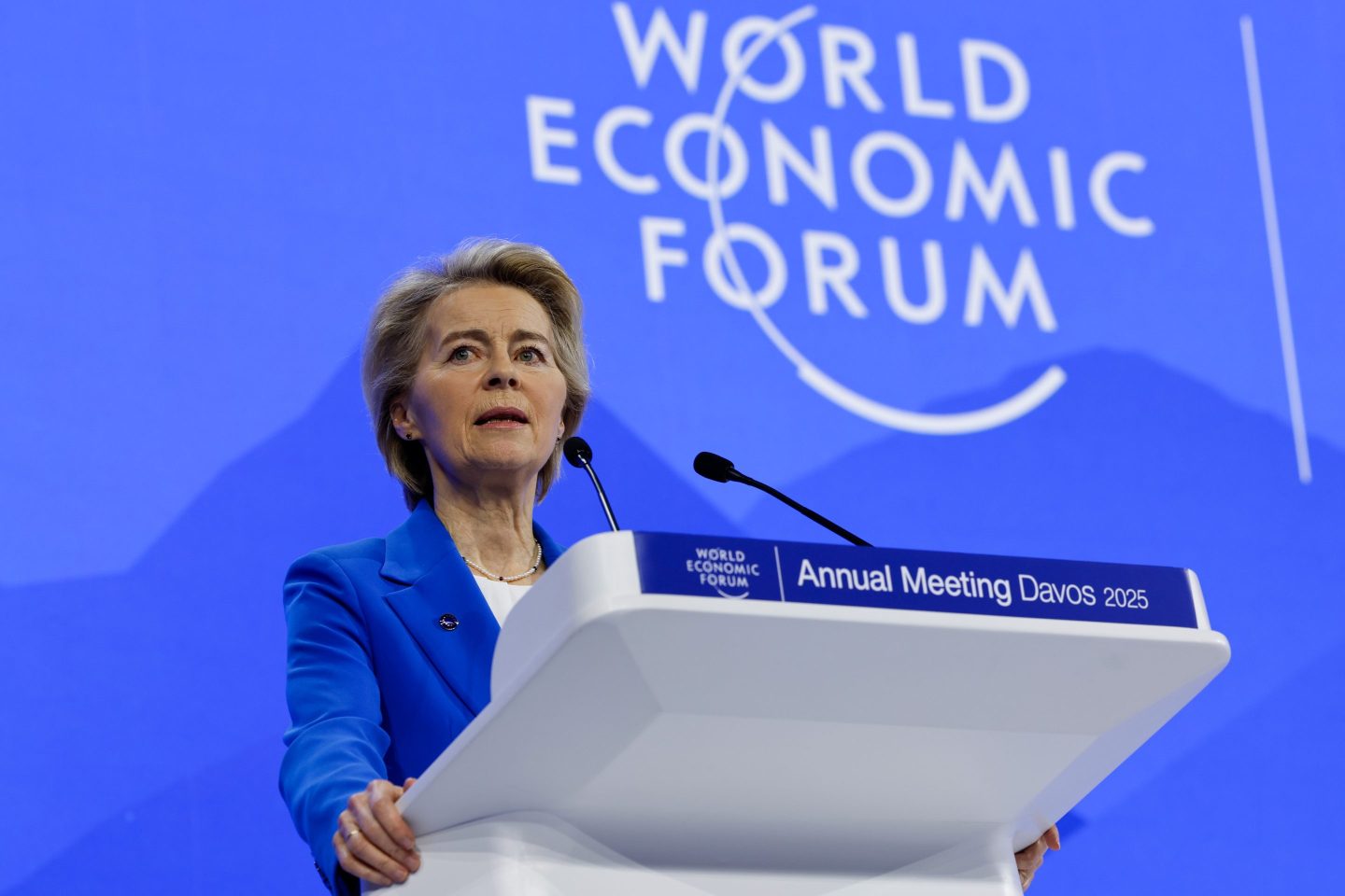 At Davos, European Union vows to be ‘pragmatic but principled’ in negotiating with Trump, to safeguard continent’s interests and uphold values