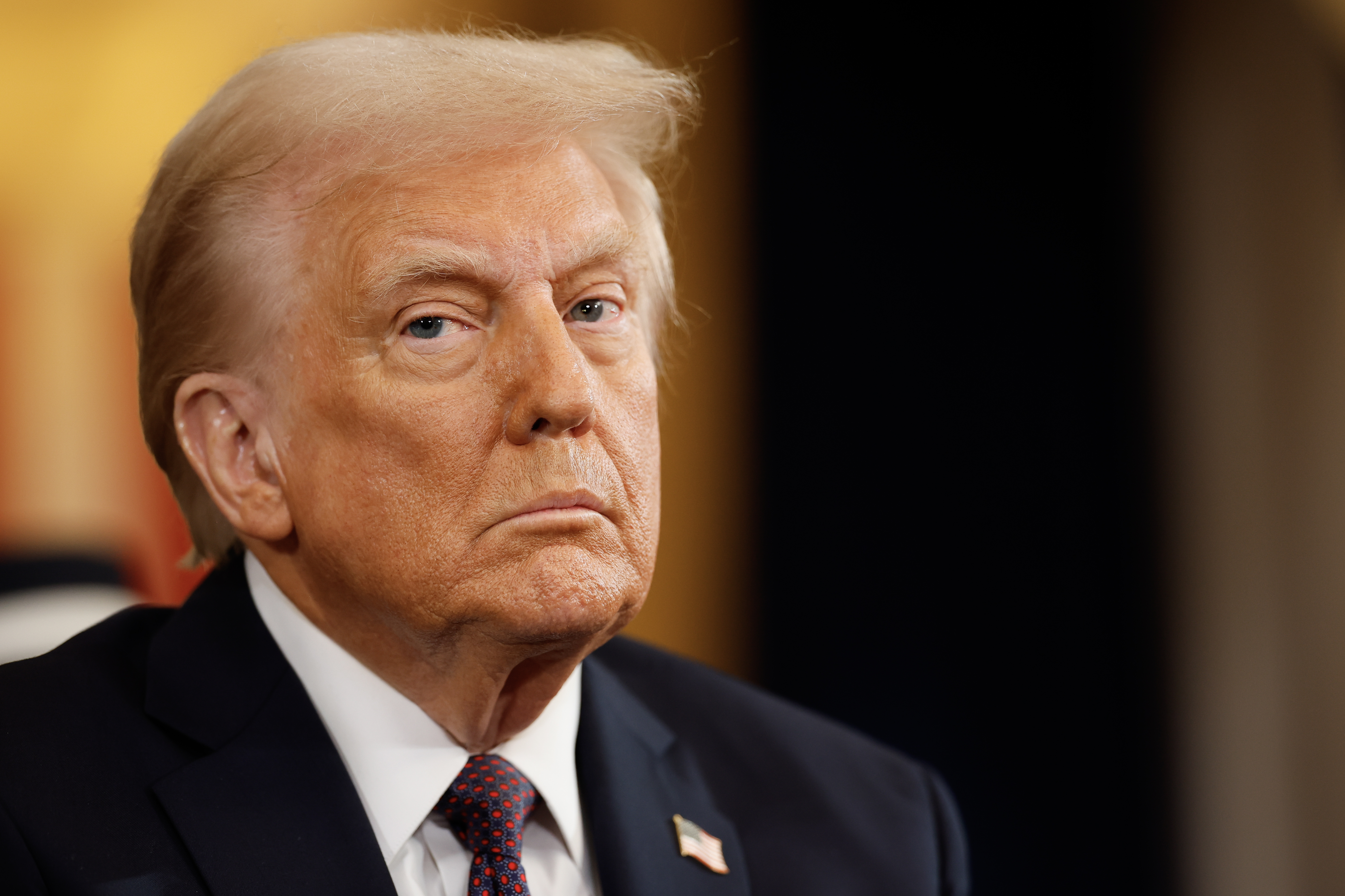 Photo: WASHINGTON, DC - JANUARY 20: U.S. President-elect Donald Trump attends inauguration ceremonies in the Rotunda of the U.S. Capitol on January 20, 2025 in Washington, DC. Donald Trump takes office for his second term as the 47th president of the United States. (Photo by Chip Somodevilla/Getty Images)