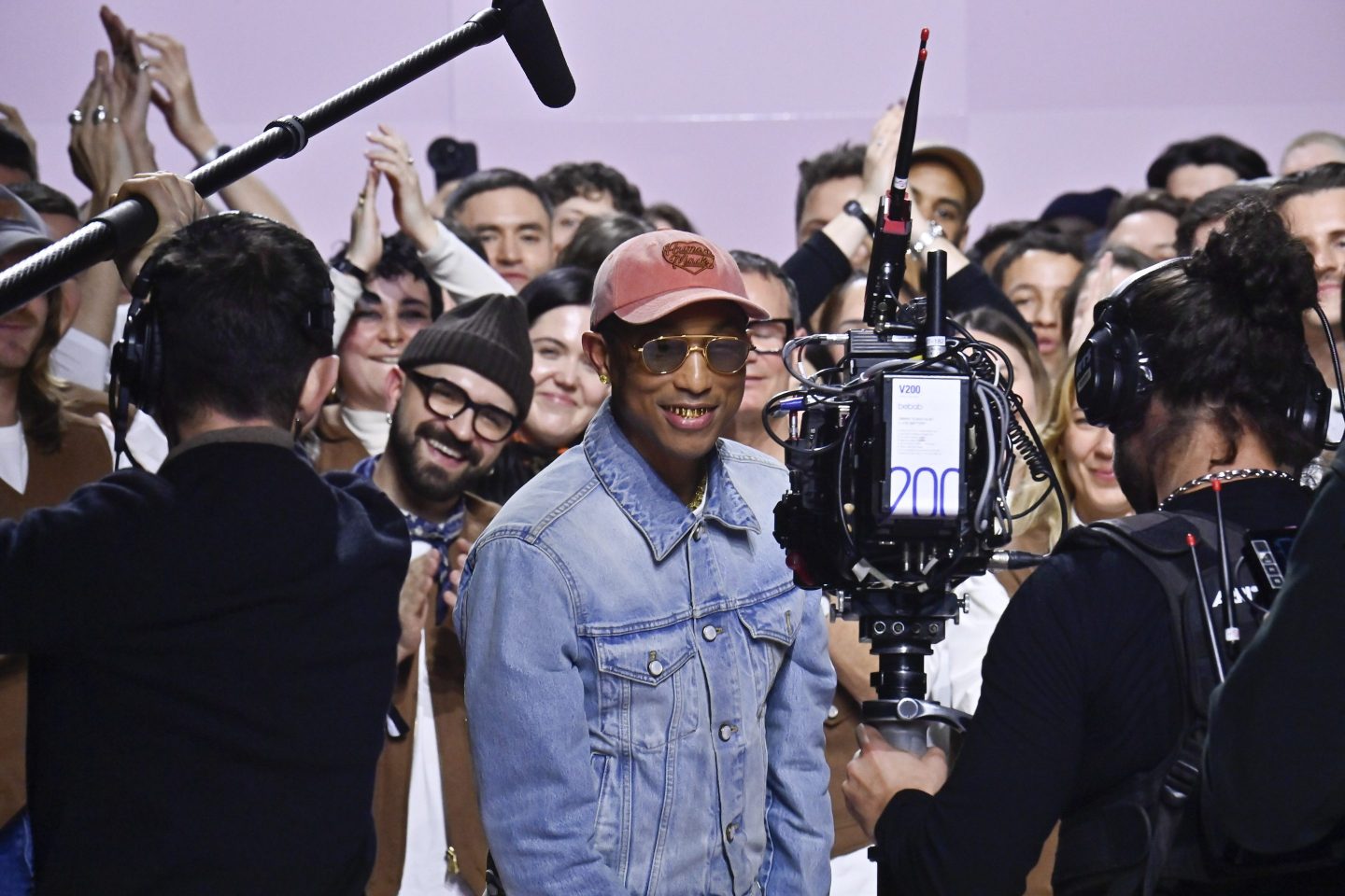 Pharrell Williams kicked off Paris Men’s Fashion Week with a Louis Vuitton takeover of the iconic Louvre