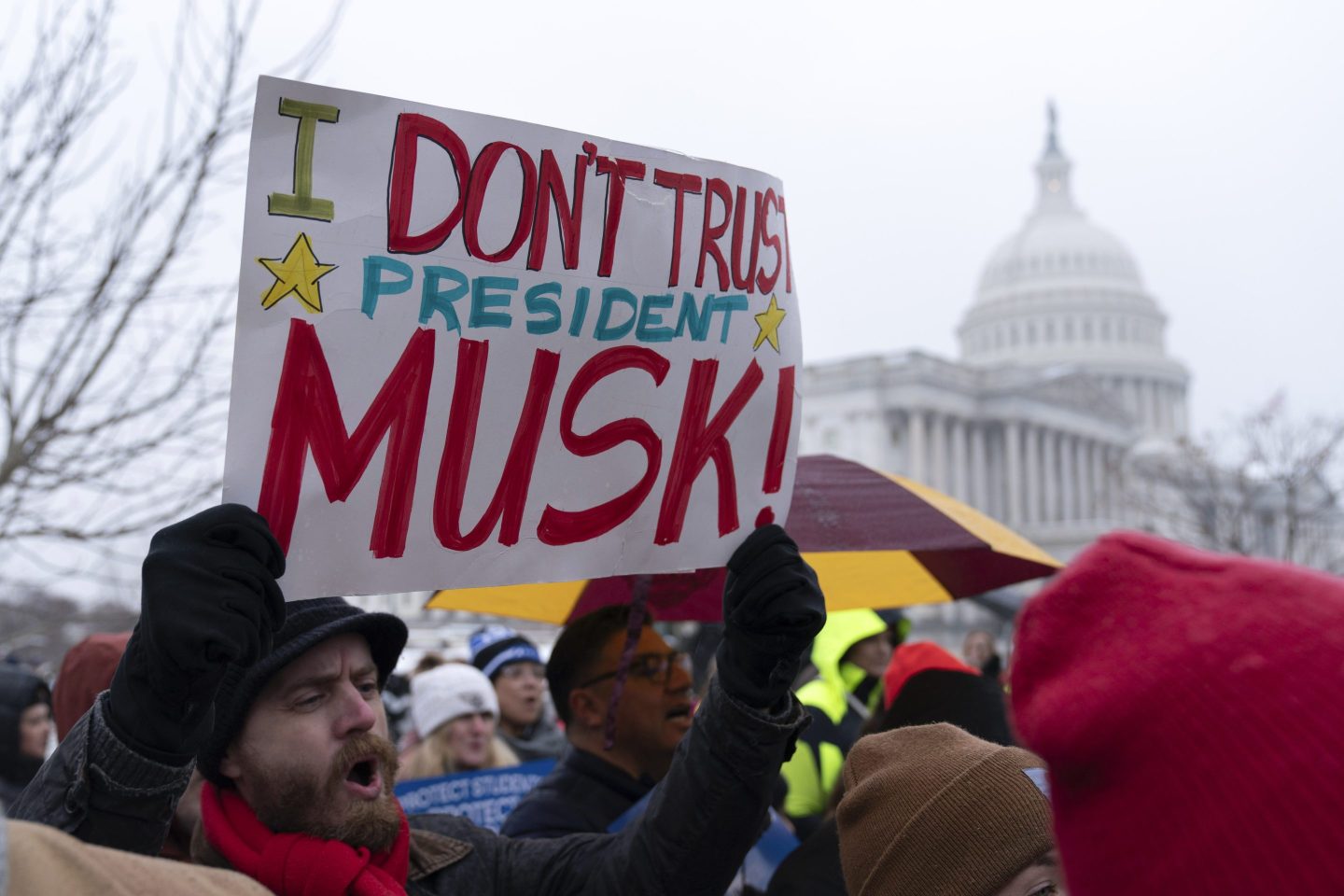 Federal judge clears key hurdle for Trump and Musk’s government employee buyout plan