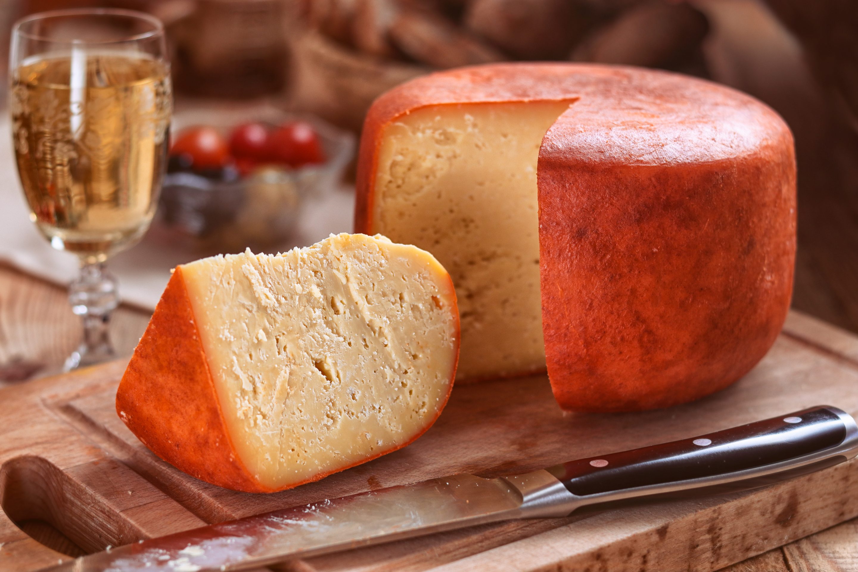 A round of cheese