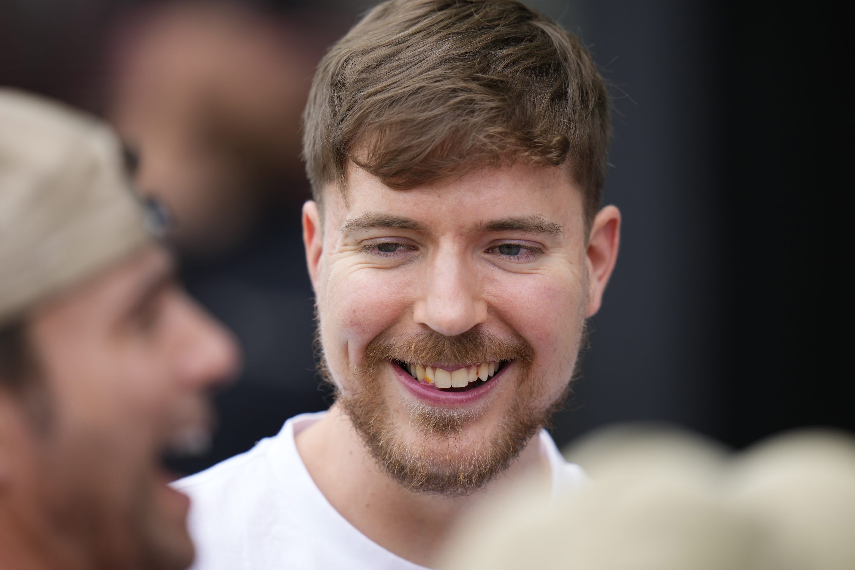 Mr. Beast is seen in attendance during a match between Inter Miami and CF Montréal at DRV PNK Stadium on March 10, 2024 in Fort Lauderdale, Florida.