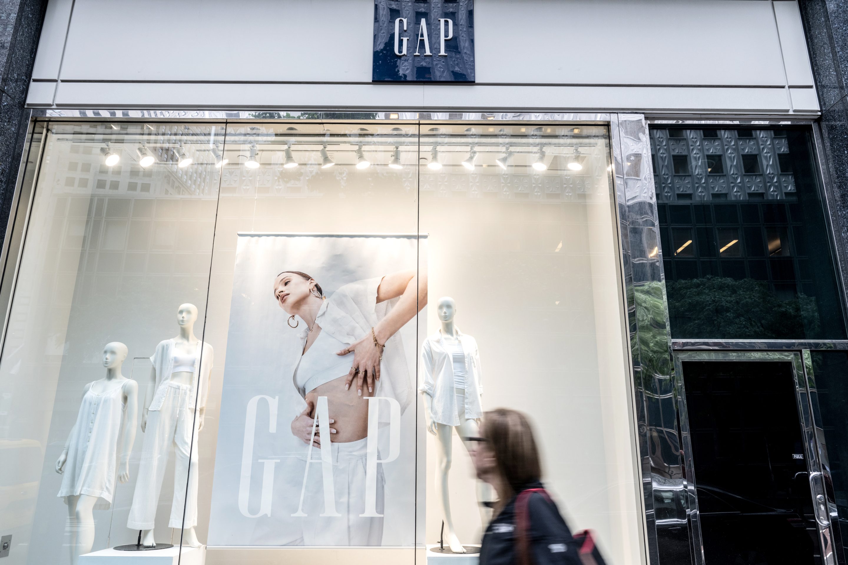 A Gap store in New York.