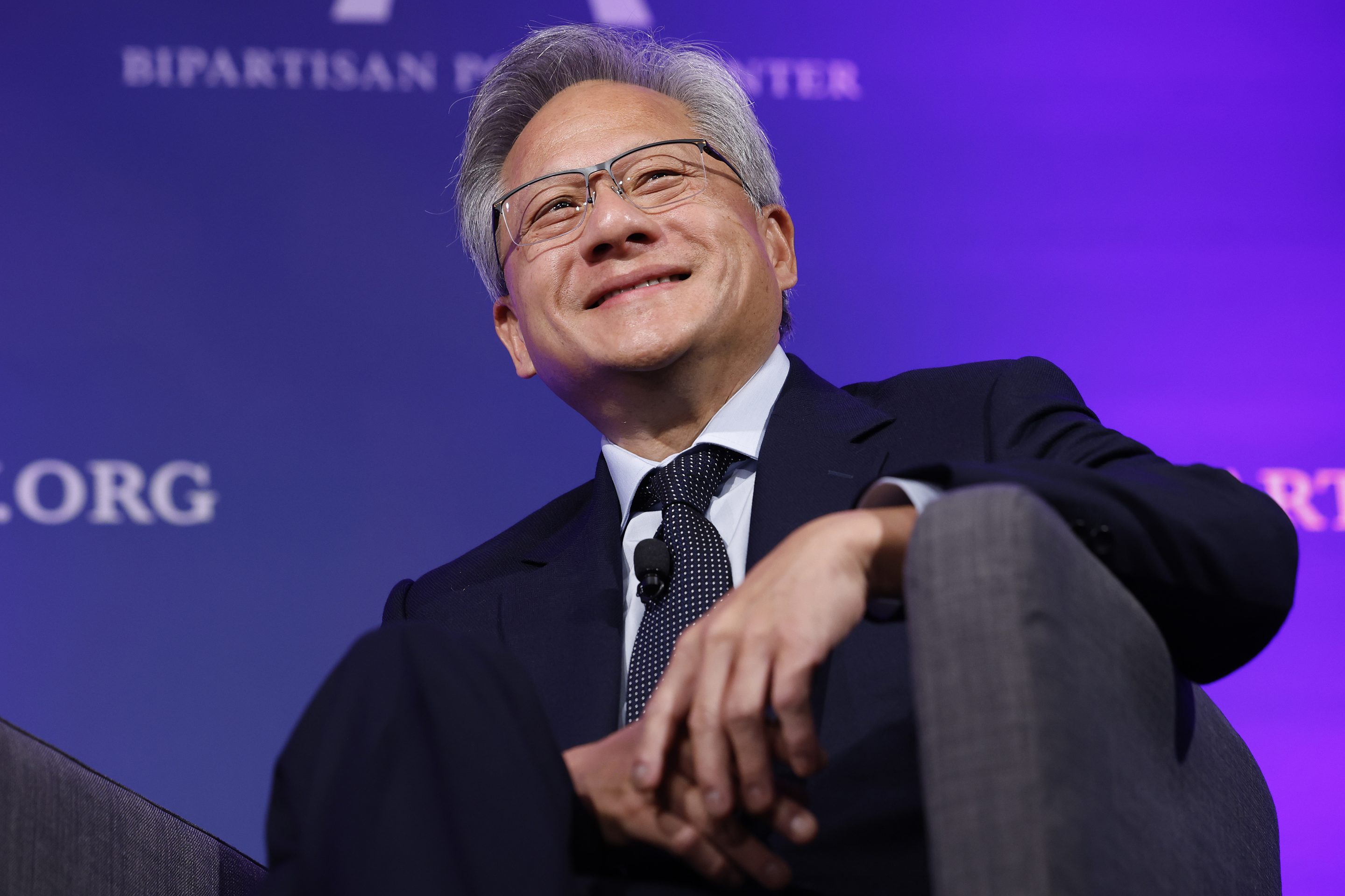 Nvidia CEO Jensen Huang at the Bipartisan Policy Center on September 27, 2024 in Washington, D.C. (Photo: Chip Somodevilla/Getty Images)