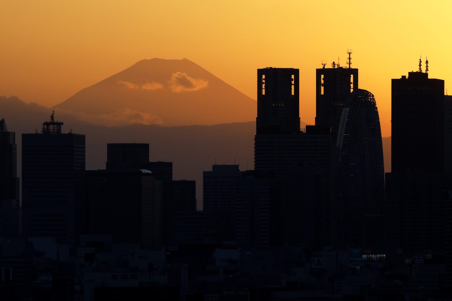 Japan’s economy grew by just 0.1% last year, despite strong exports in the final quarter
