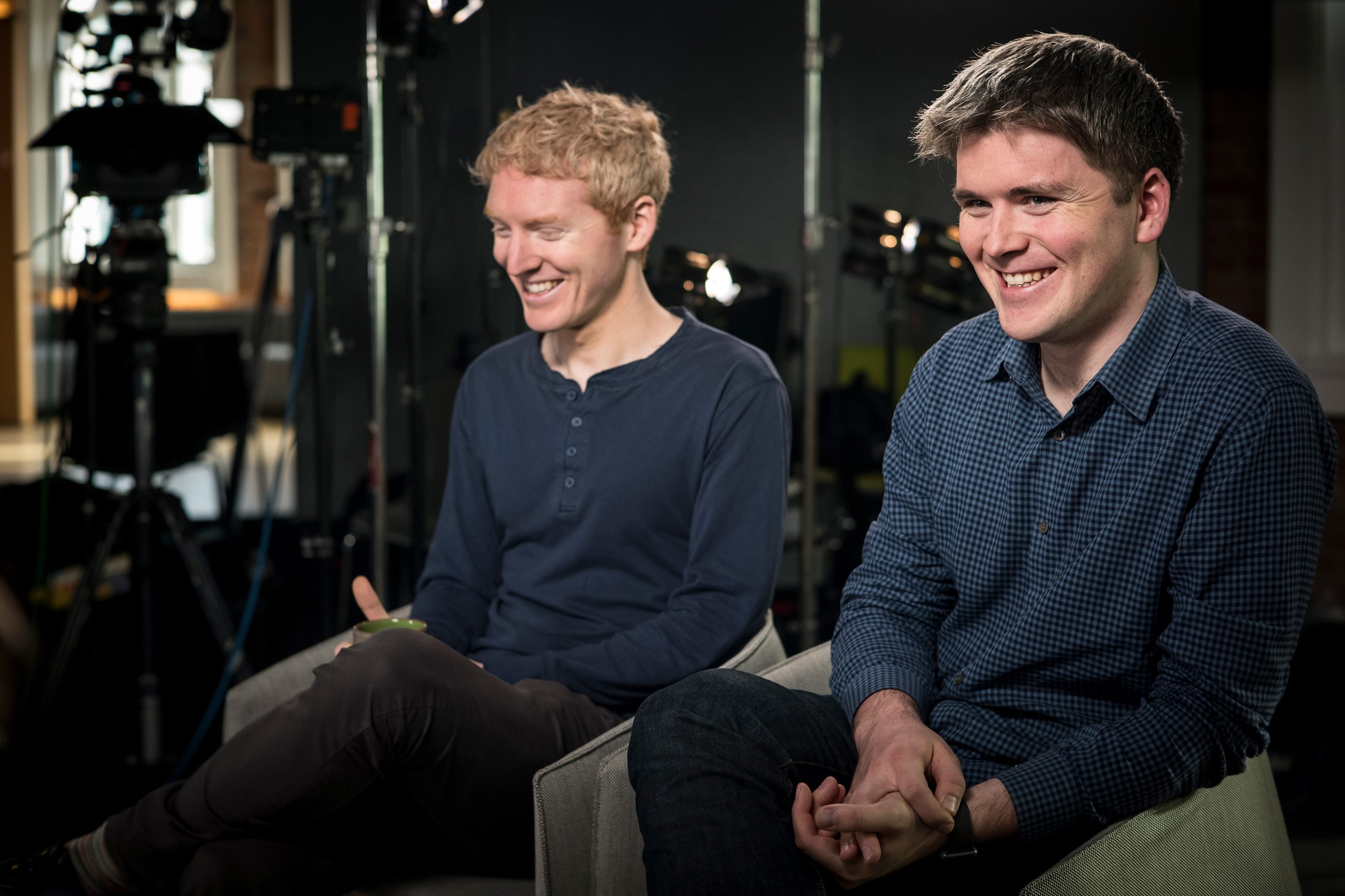 Stripe cofounders Patrick and John Collison