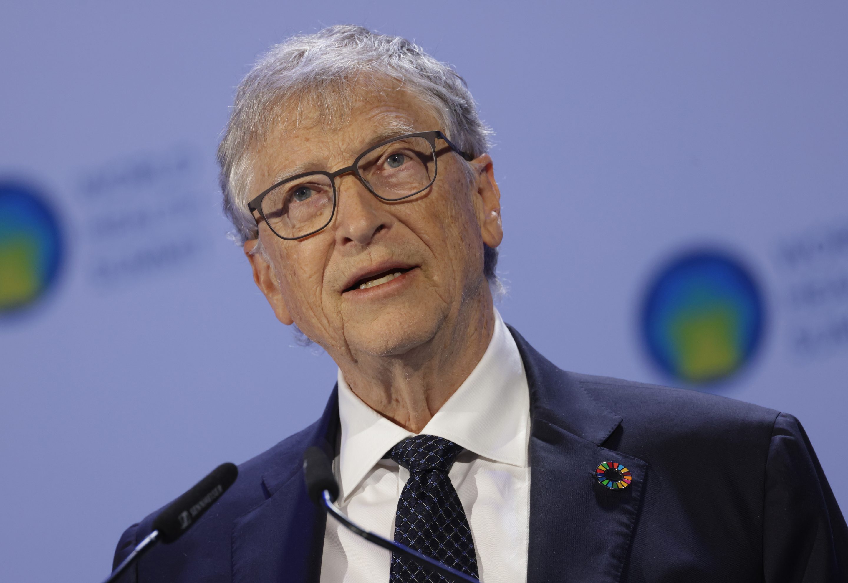 Bill Gates at the 2024 World Health Summit in Berlin.