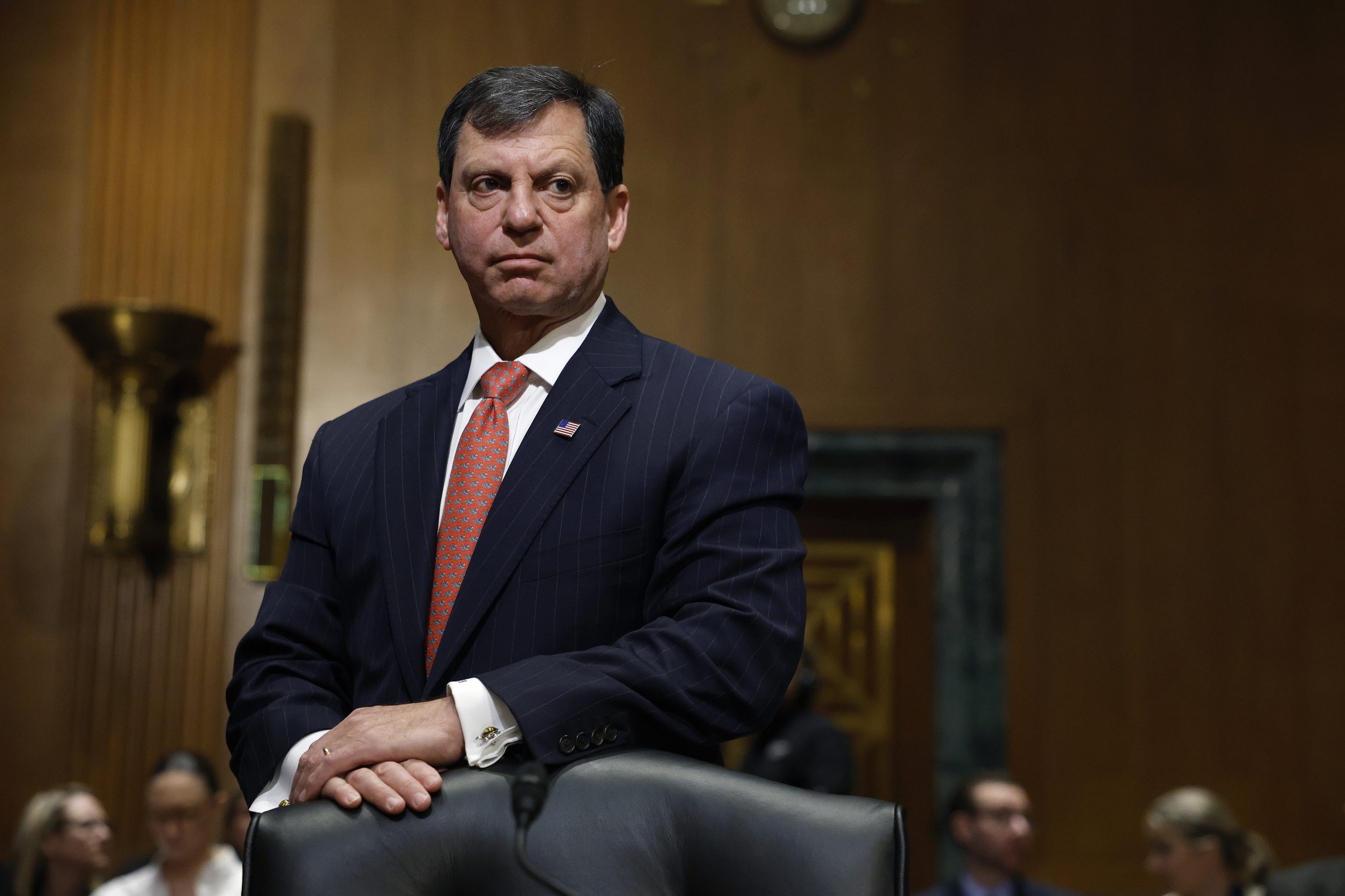 Social Security commissioner nominee Frank Bisignano.