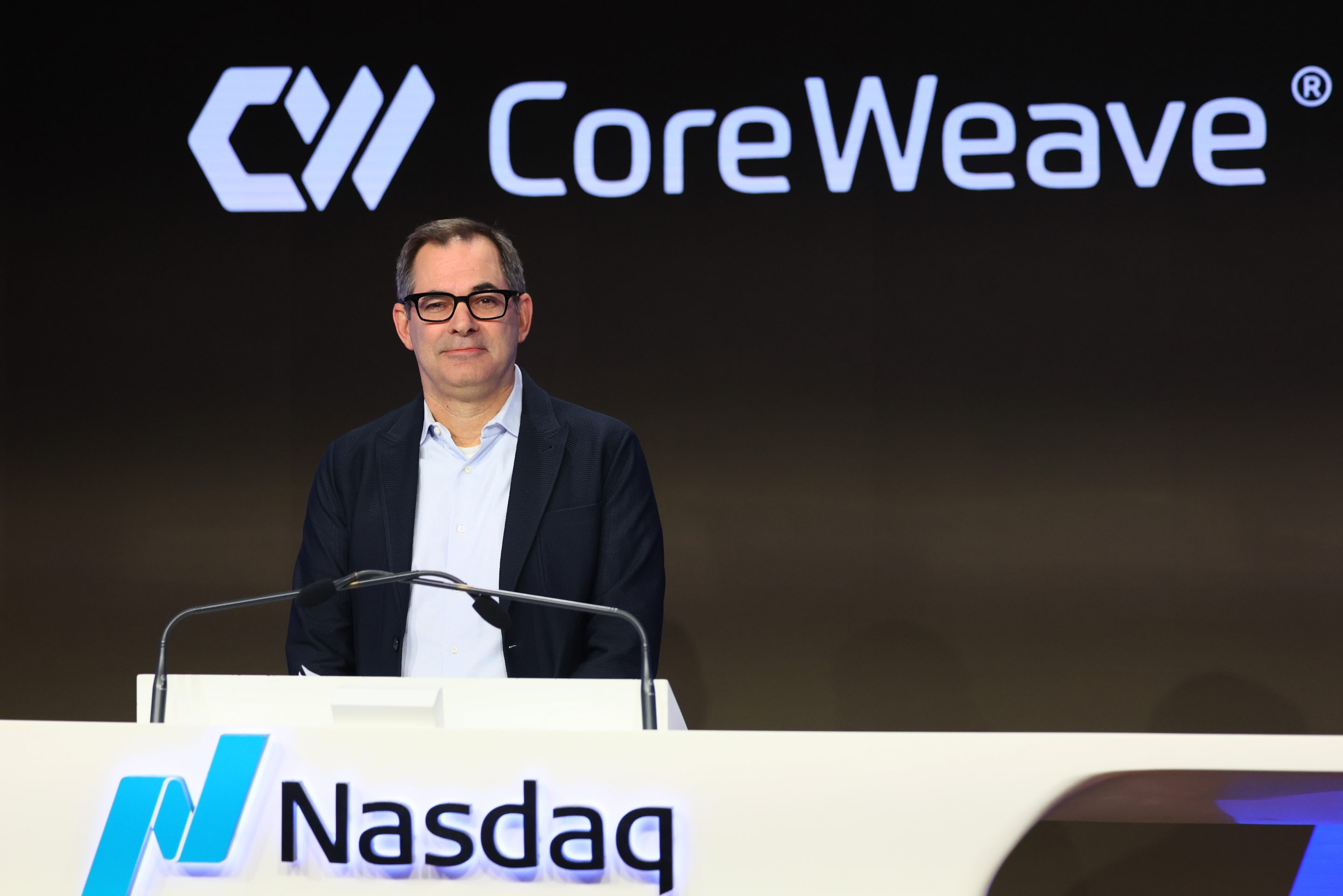 Mike Intrator, Chief Executive Officer and founder of CoreWeave, poses for a photo.