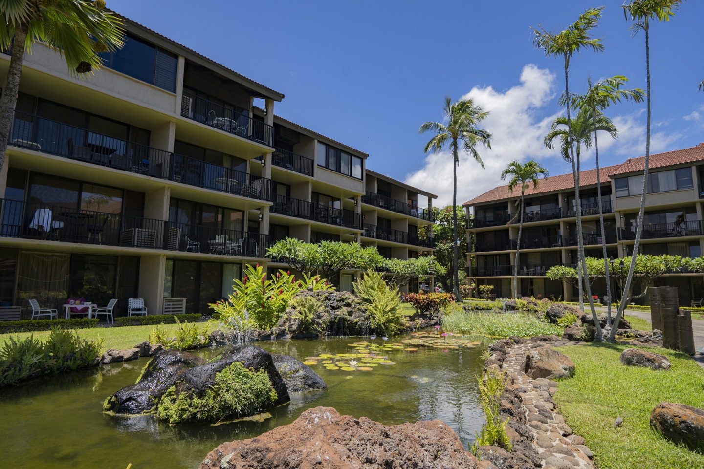 Outside a Maui resort