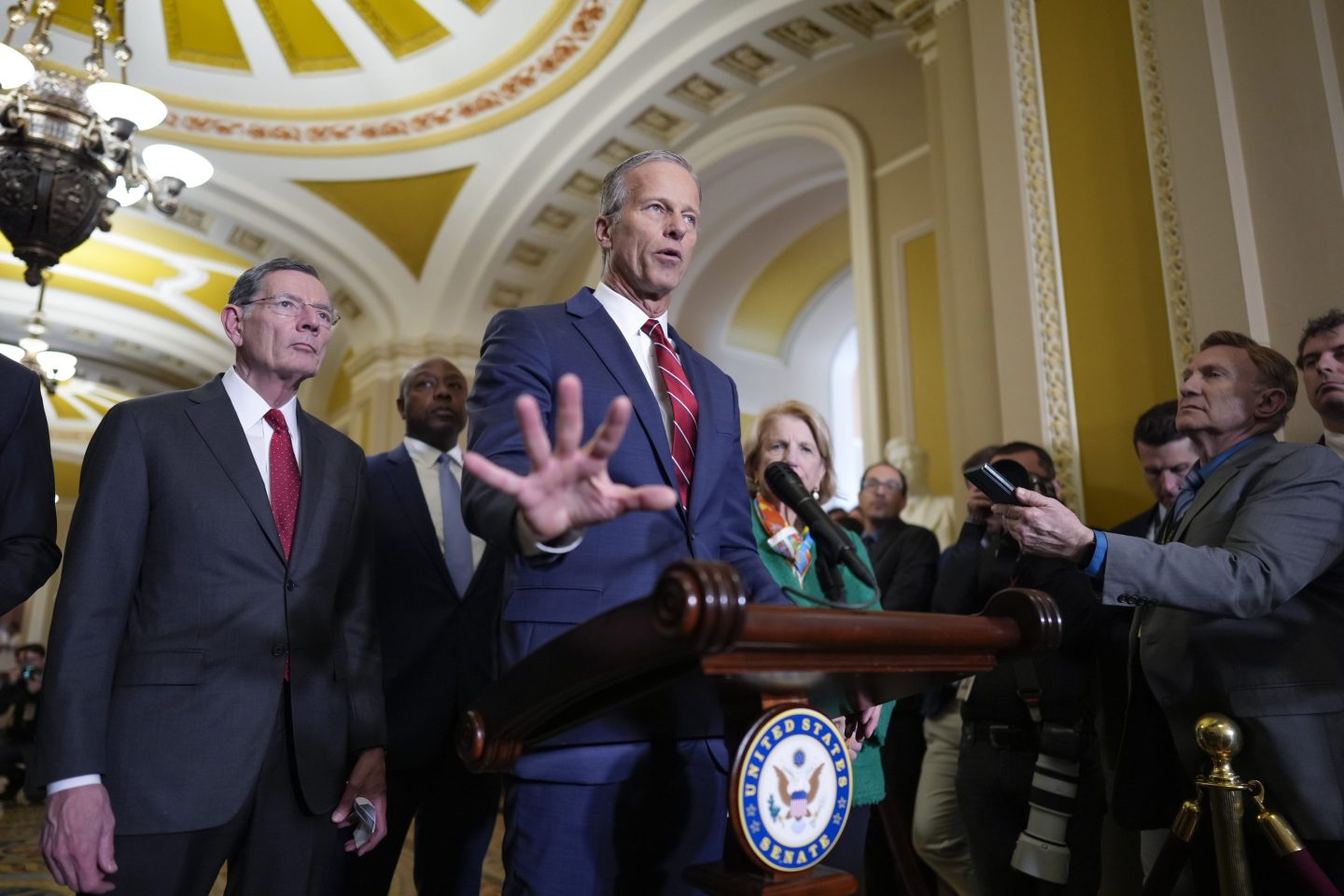Senate GOP advance Trump’s ‘big’ bill of tax breaks and spending cuts as tariffs put economy on edge
