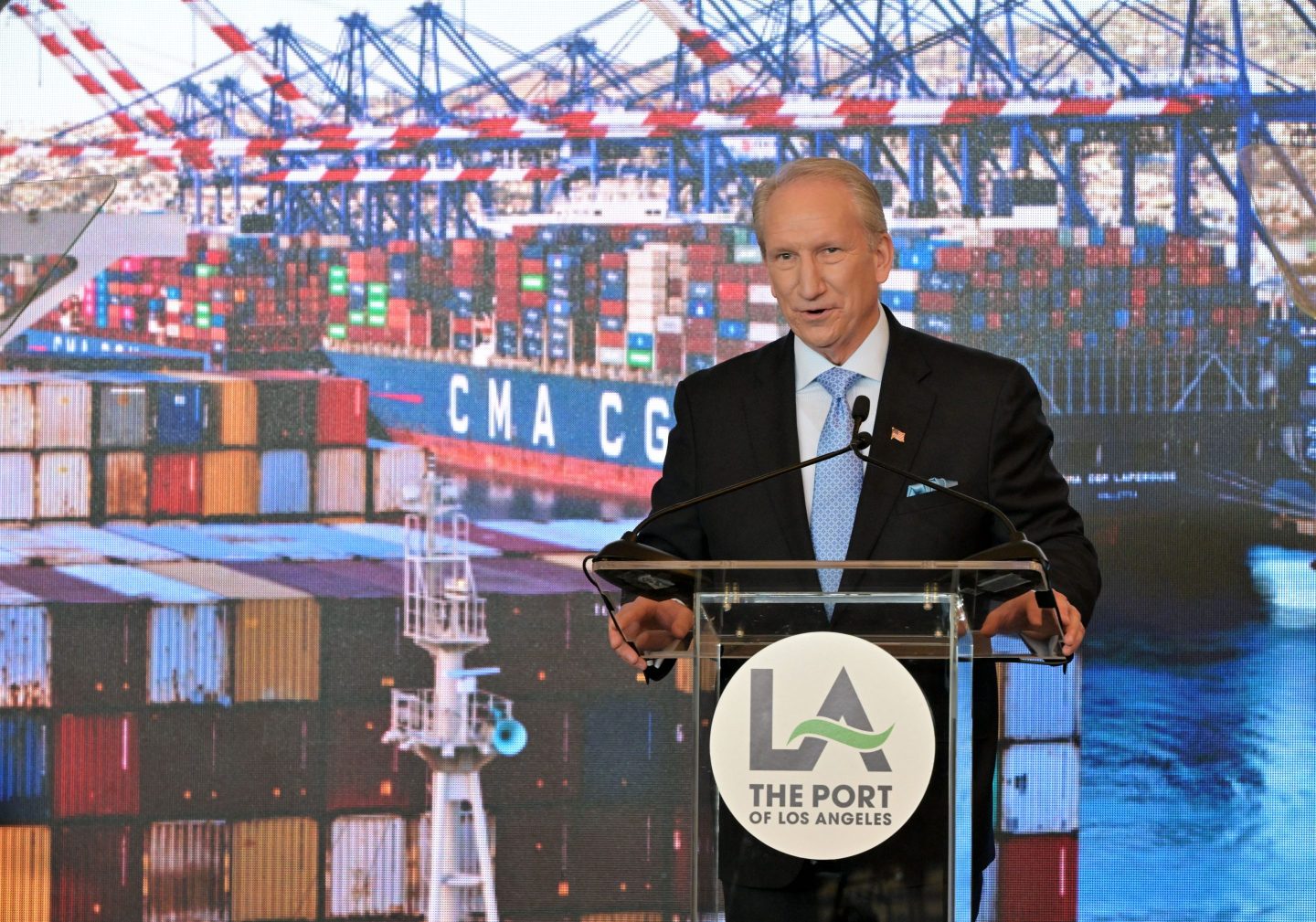 Port of L.A. executive director says retailers will soon have only about 7 weeks of full inventories left amid U.S.-China trade war 