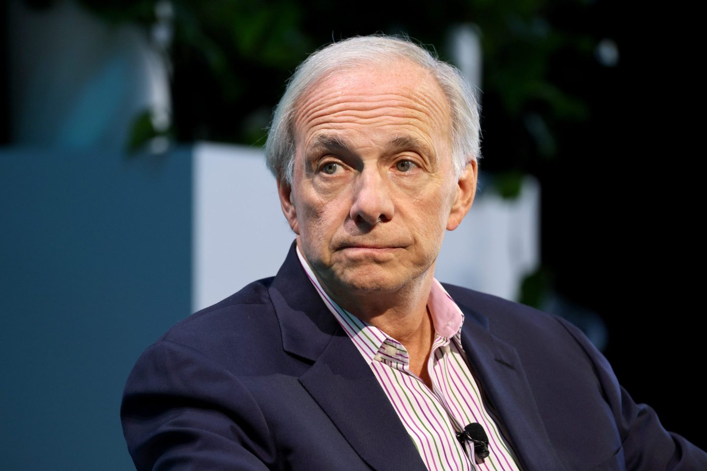 Ray Dalio speaking at a conference