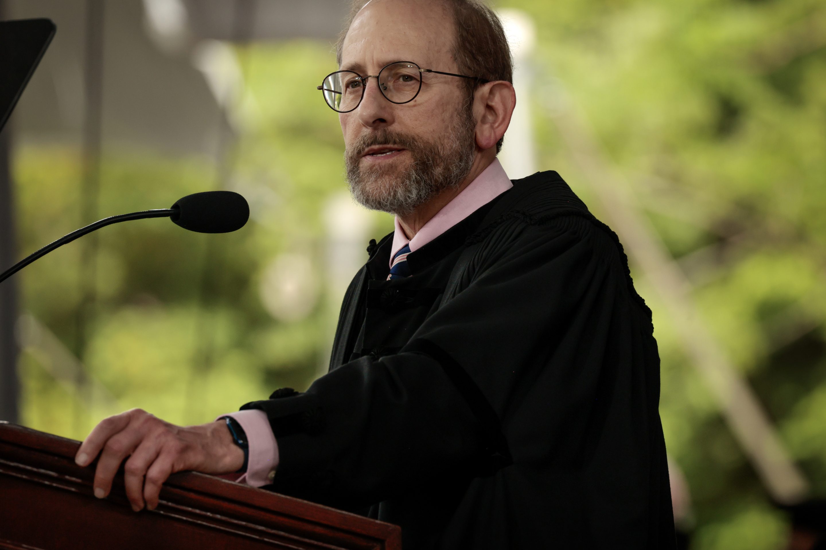 Alan Garber, president of Harvard University.