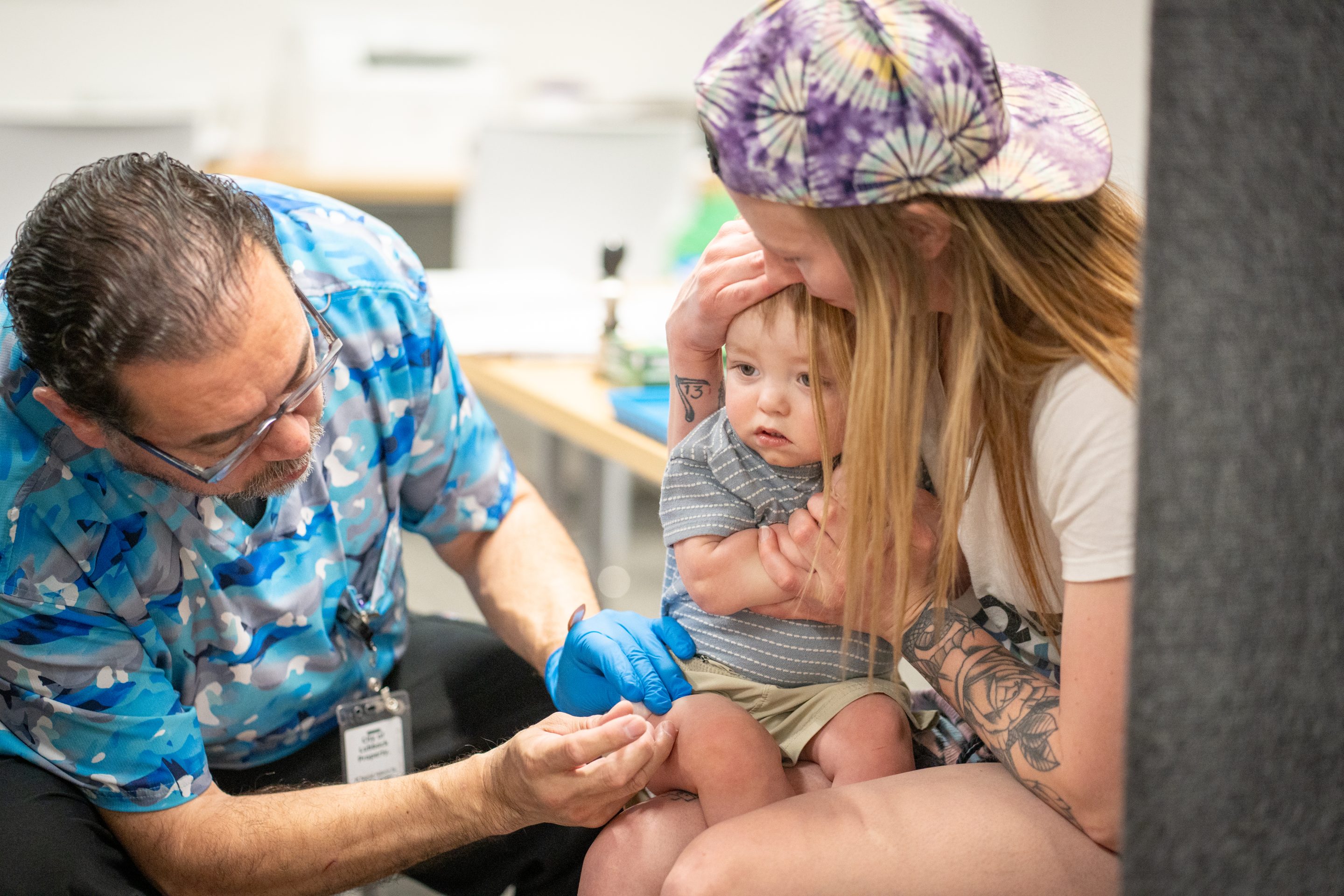 The rate of vaccinations in Texas has been declining.