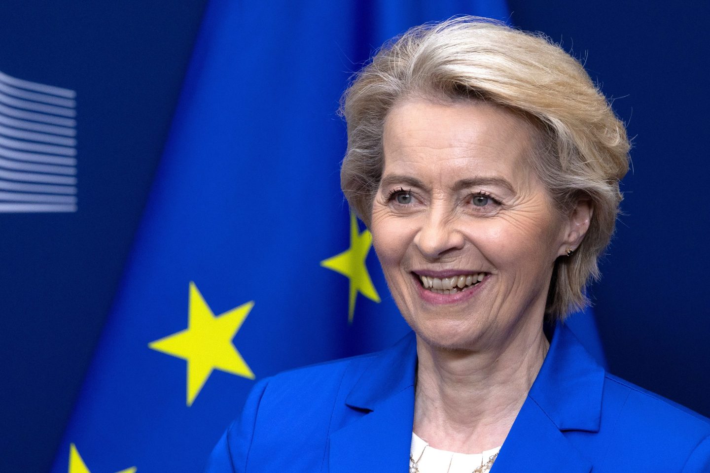 EU chief Ursula von der Leyen welcomed Trump's 90 day pause on reciprocal tariffs.