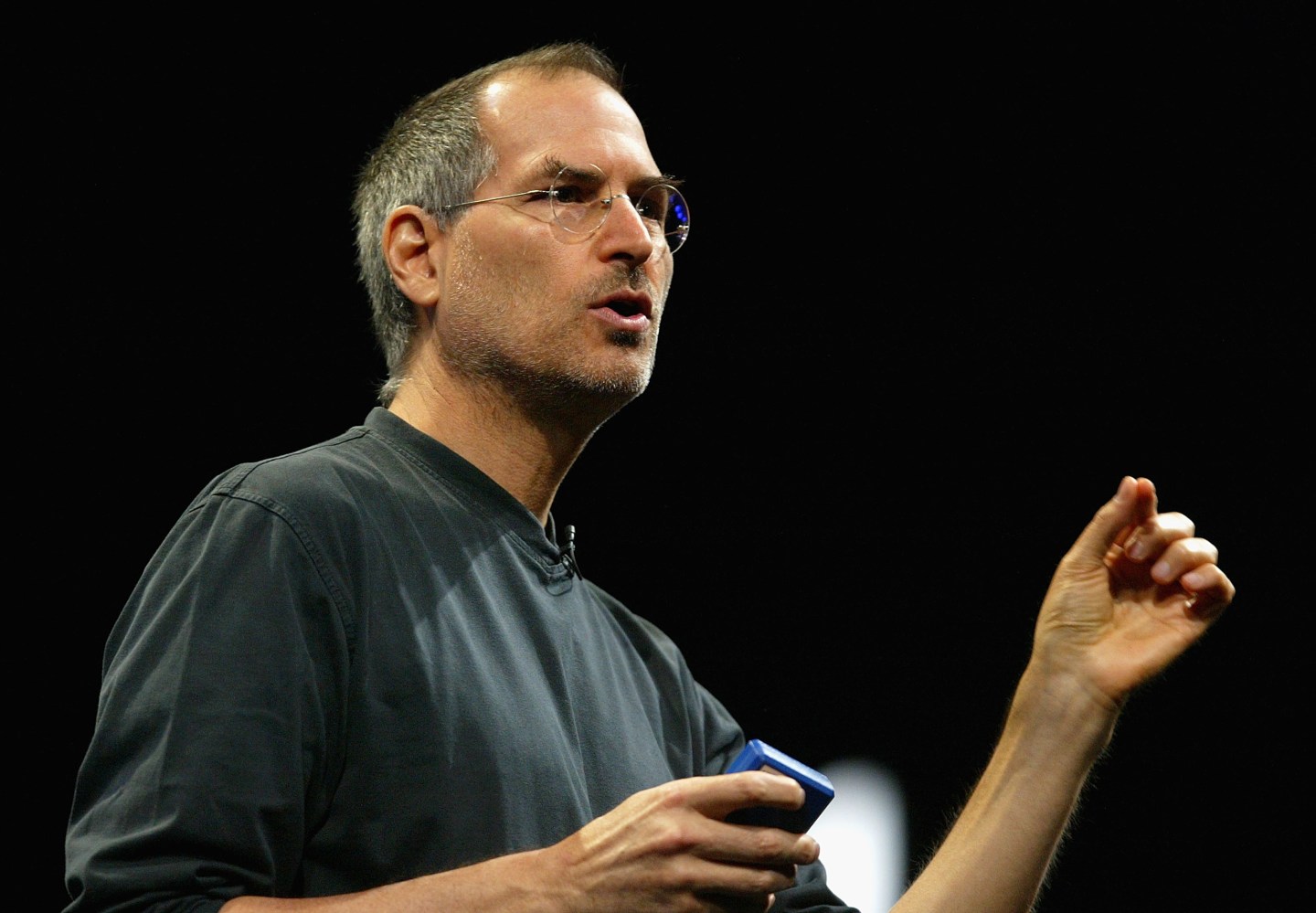 Steve Jobs presenting
