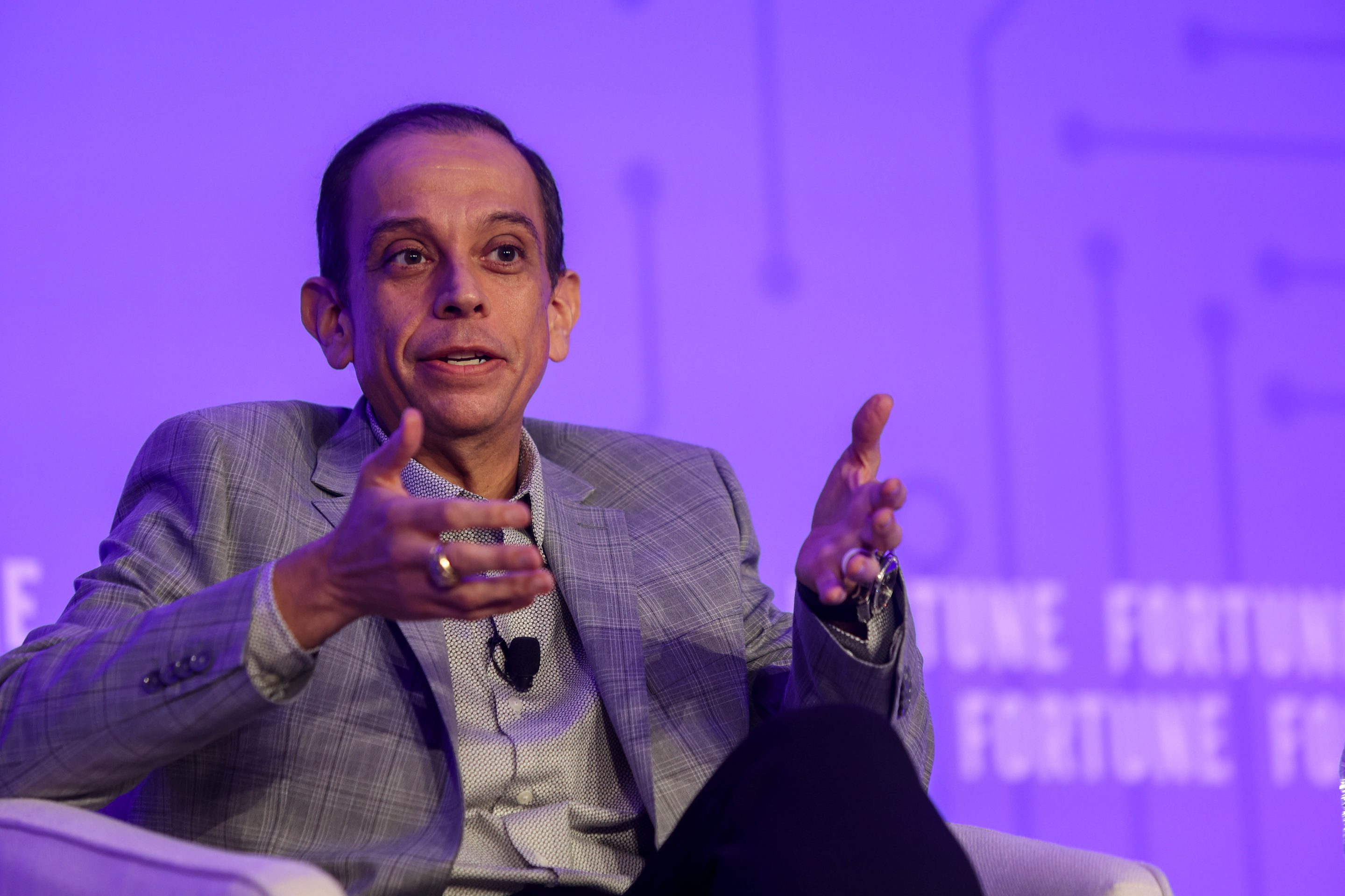 Andy Valenzuela of Salesforce at Fortune's Workplace Innovation Summit this week.