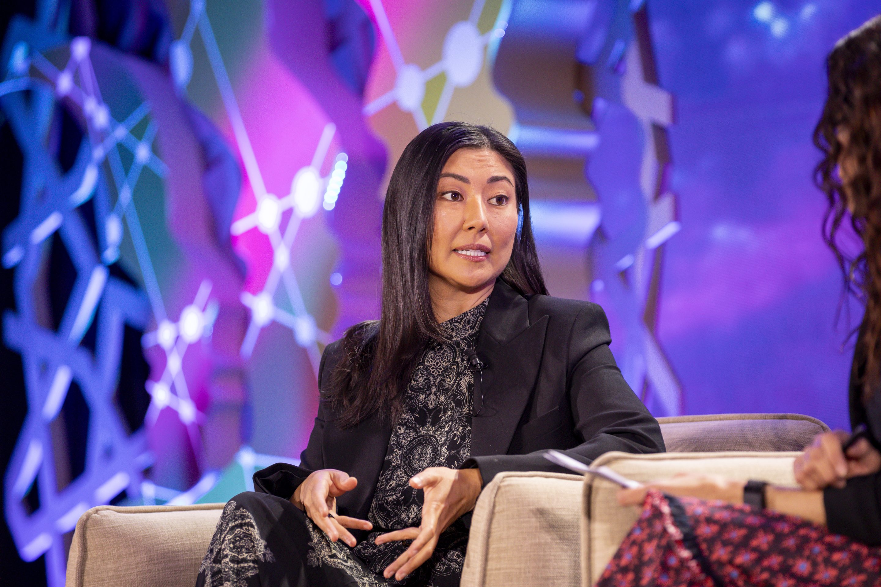 Emily Chiu, CEO of fintech startup Novo, at Fortune's Most Powerful Women summit in
Riyadh, Saudi Arabia.